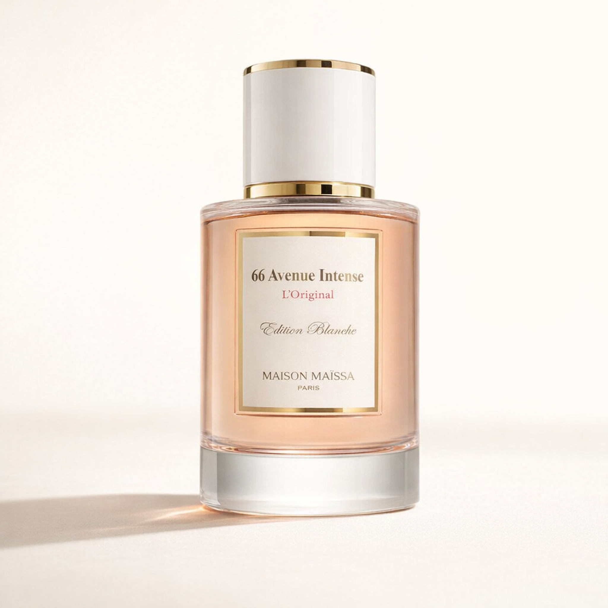 Maissa 66 Avenue L'Intense EDP low three-quarter hero gallery showcase