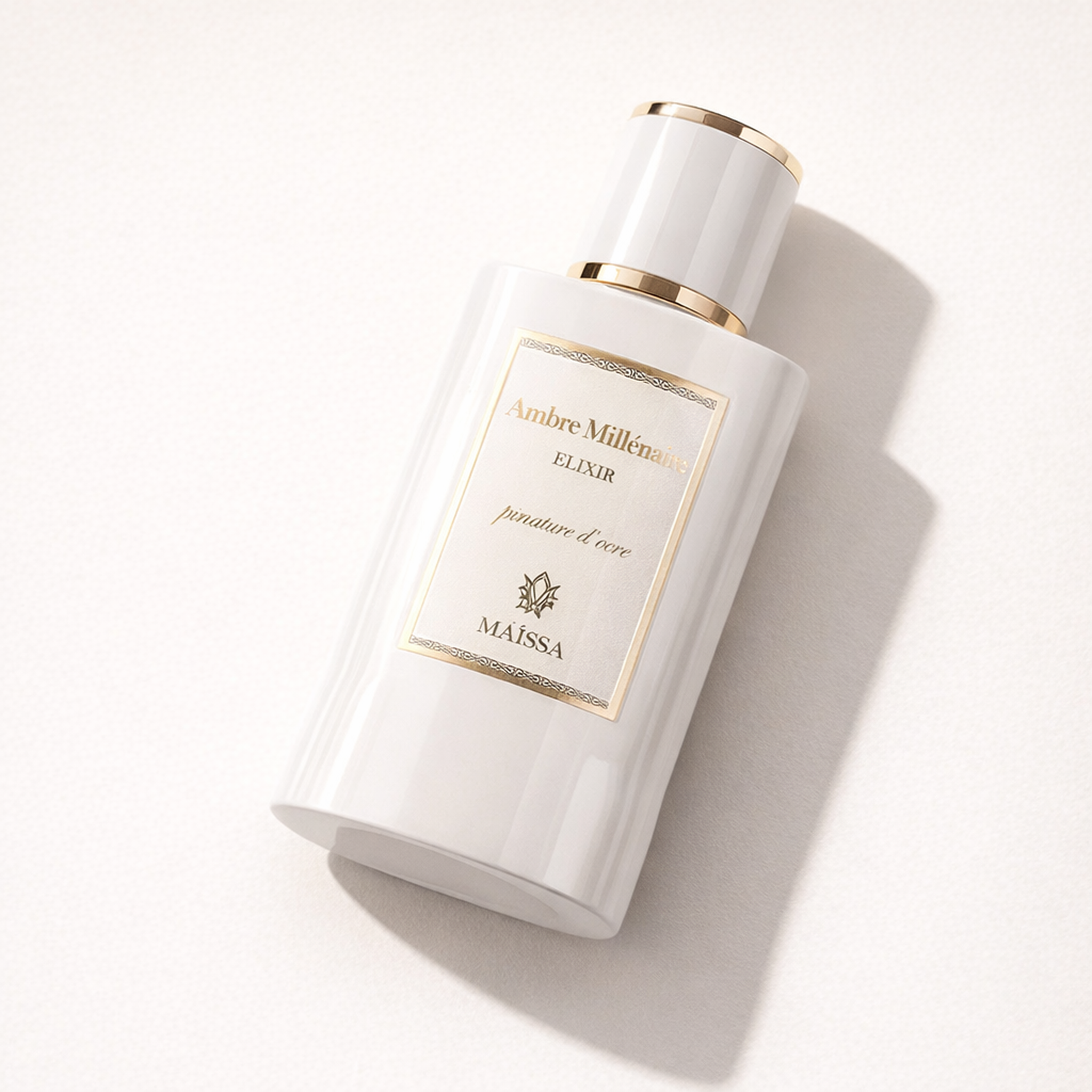 Maissa Ambre Millenaire EDP angled still-life gallery showcase