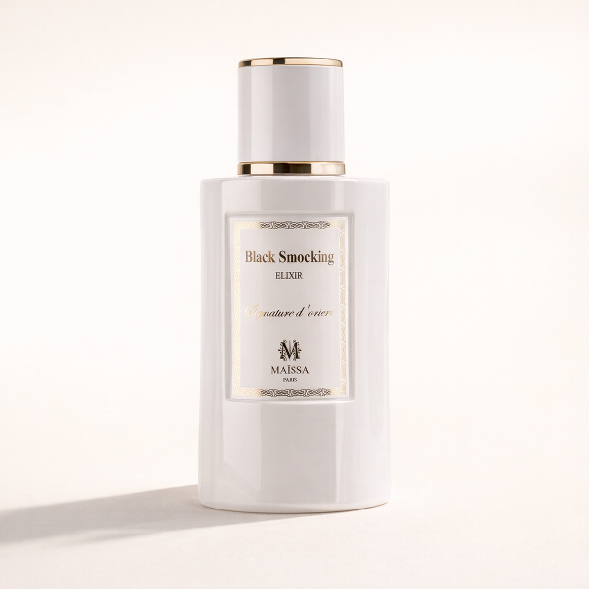 Maissa Black Smocking Elixir EDP low three-quarter hero gallery showcase