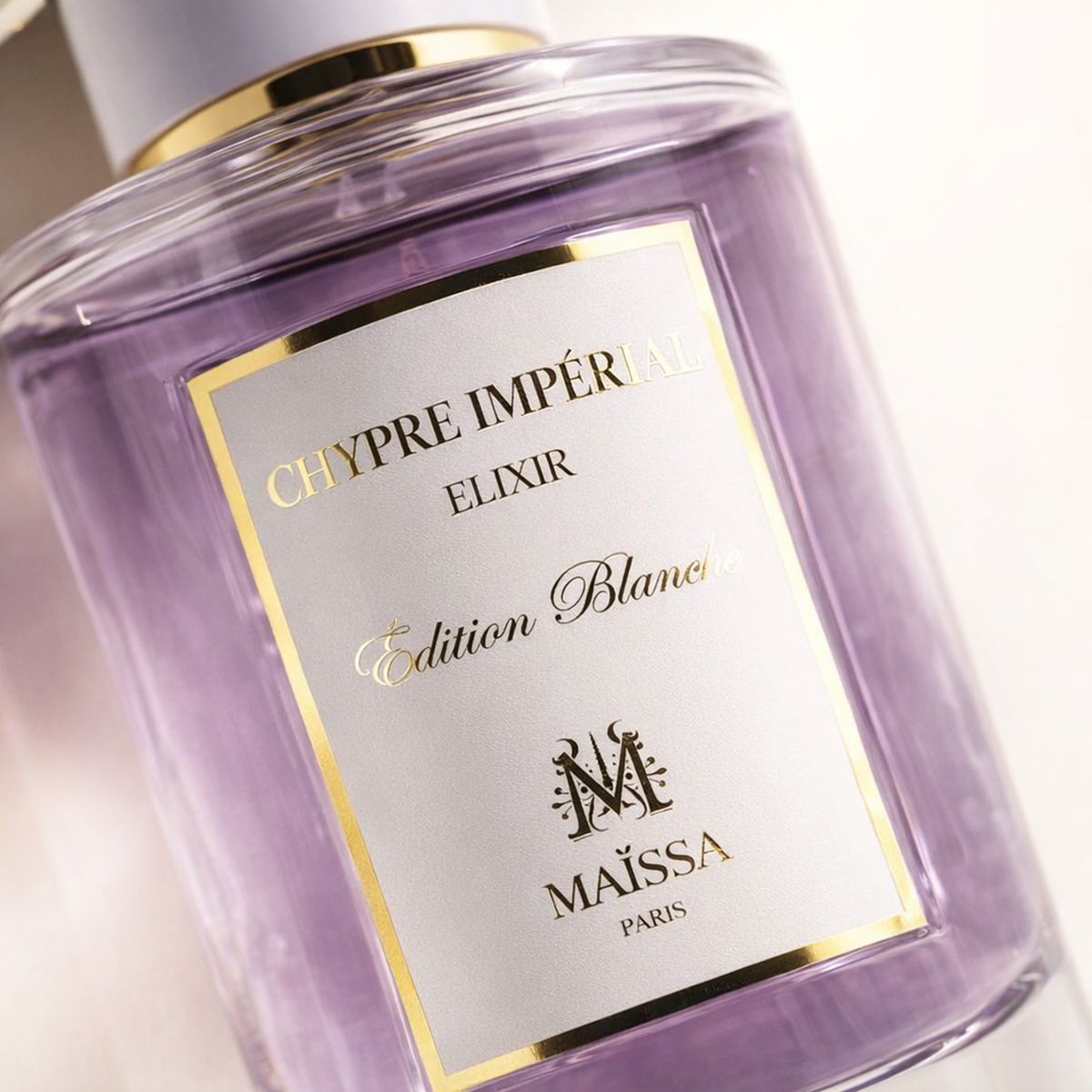 Maissa Chypre Imperial Elixir EDP macro label detail gallery showcase