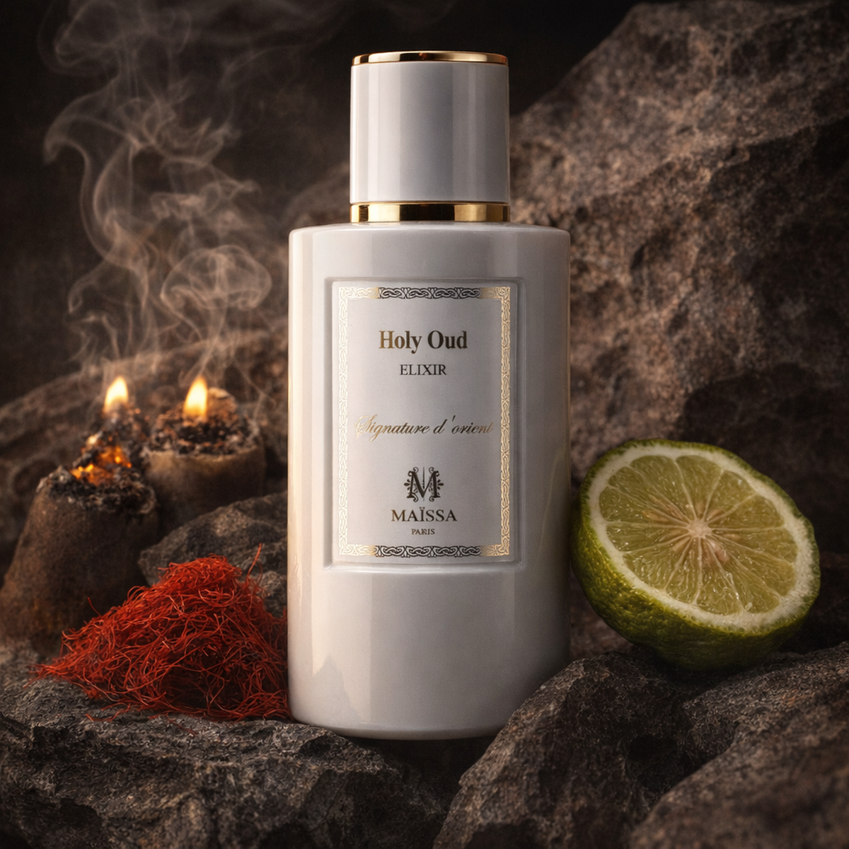 Maissa Holy Oud Elixir EDP fragrance notes image