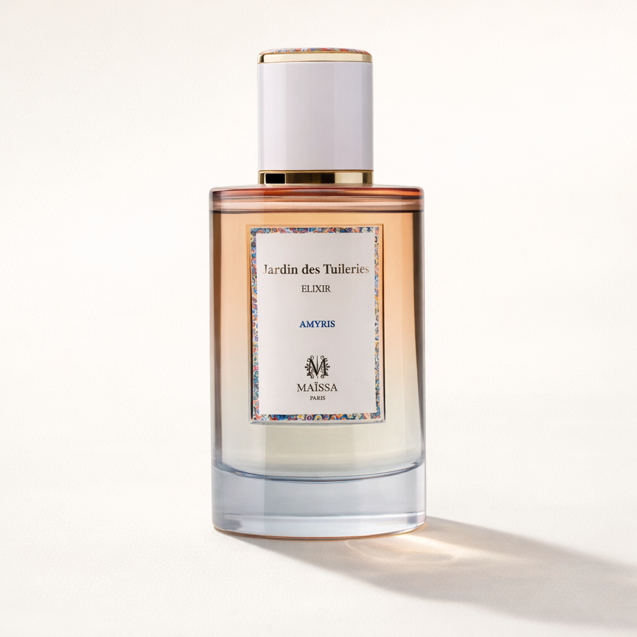 Maissa Jardin Des Tuileries Elixir Amyris EDP low three-quarter hero gallery showcase