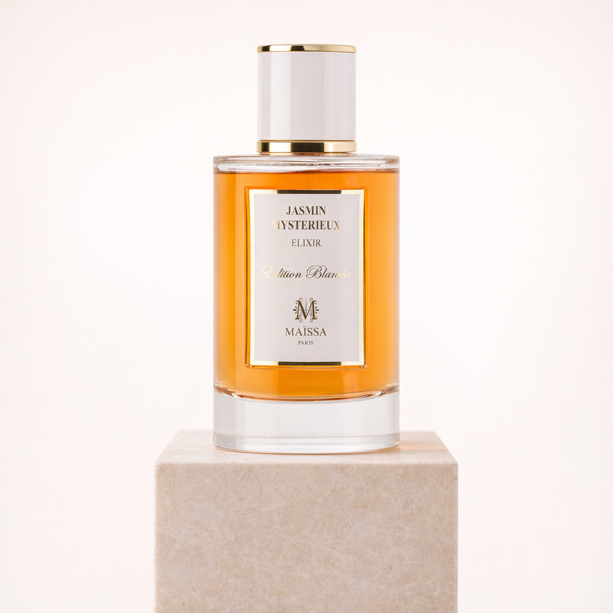 Maissa Jasmin Mysterieux Deo Stick upright pedestal gallery showcase