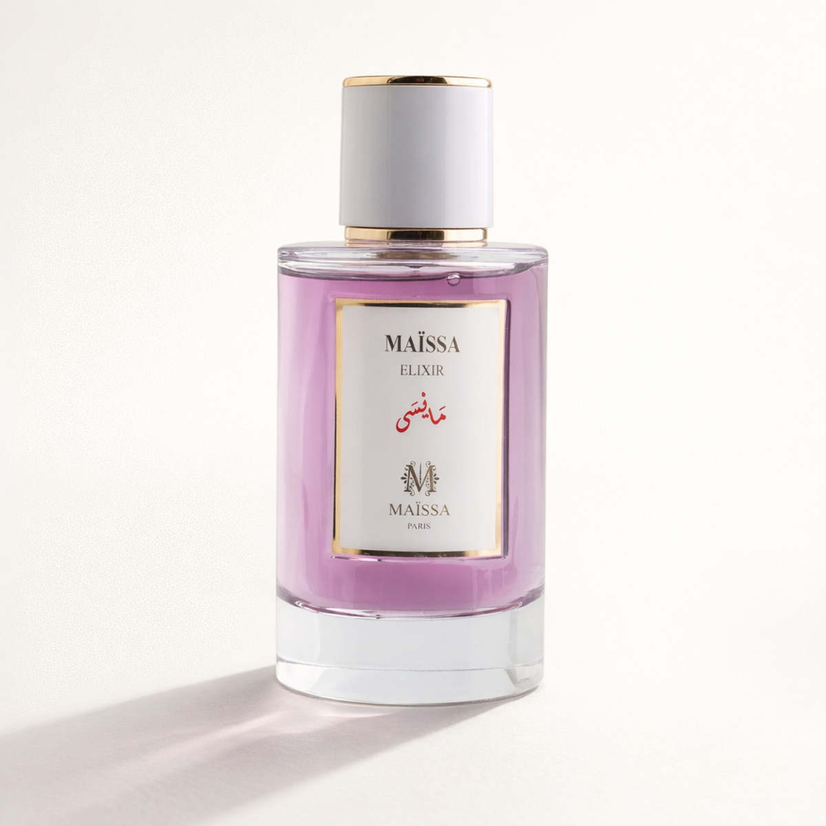 Maissa Elixir EDP low three-quarter hero gallery showcase