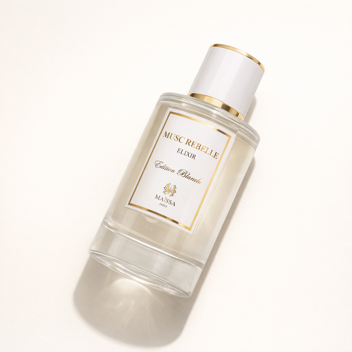 Maissa Musc Rebelle Elixir EDP angled still-life gallery showcase
