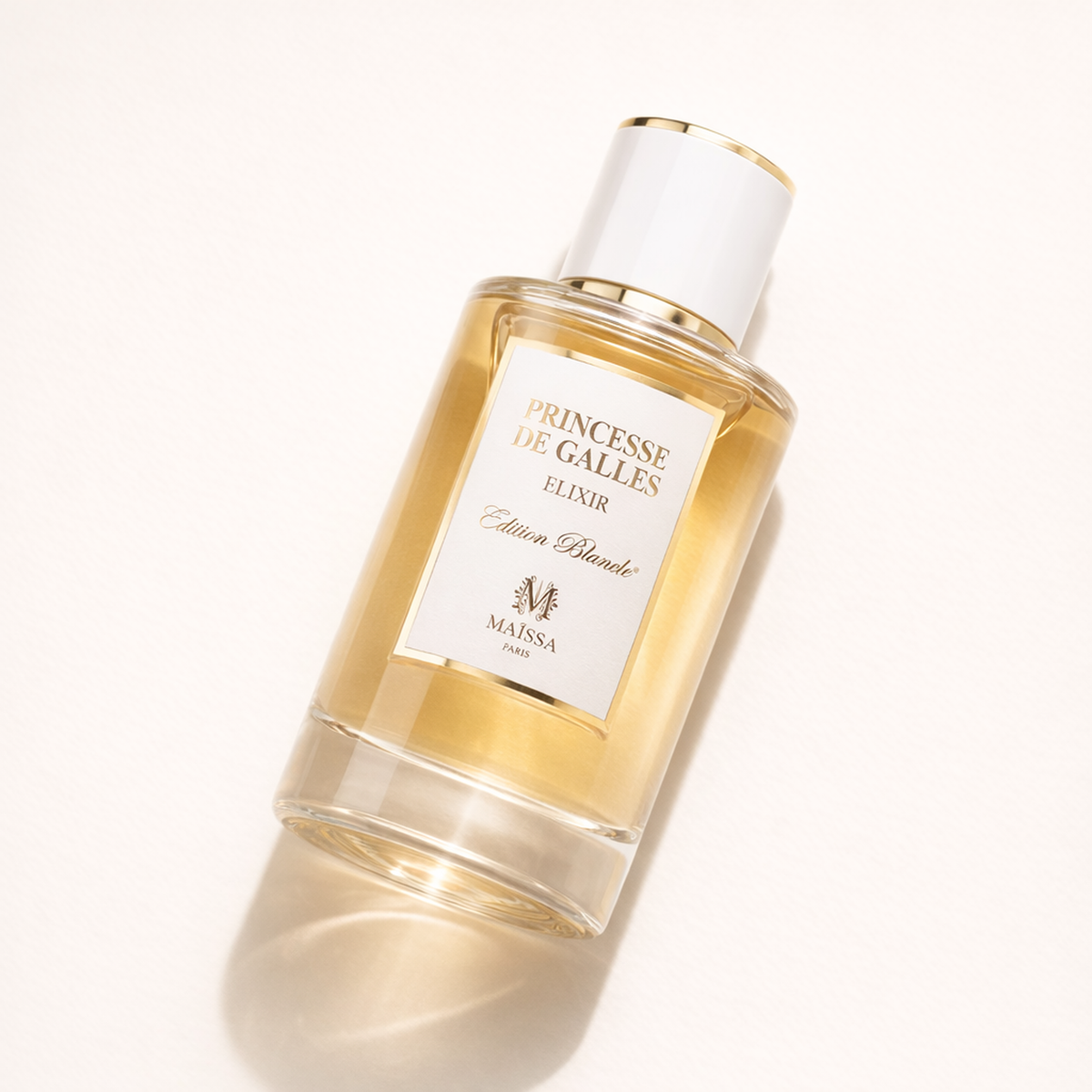 Maissa Princesse de Galles Elixir EDP angled still-life gallery showcase
