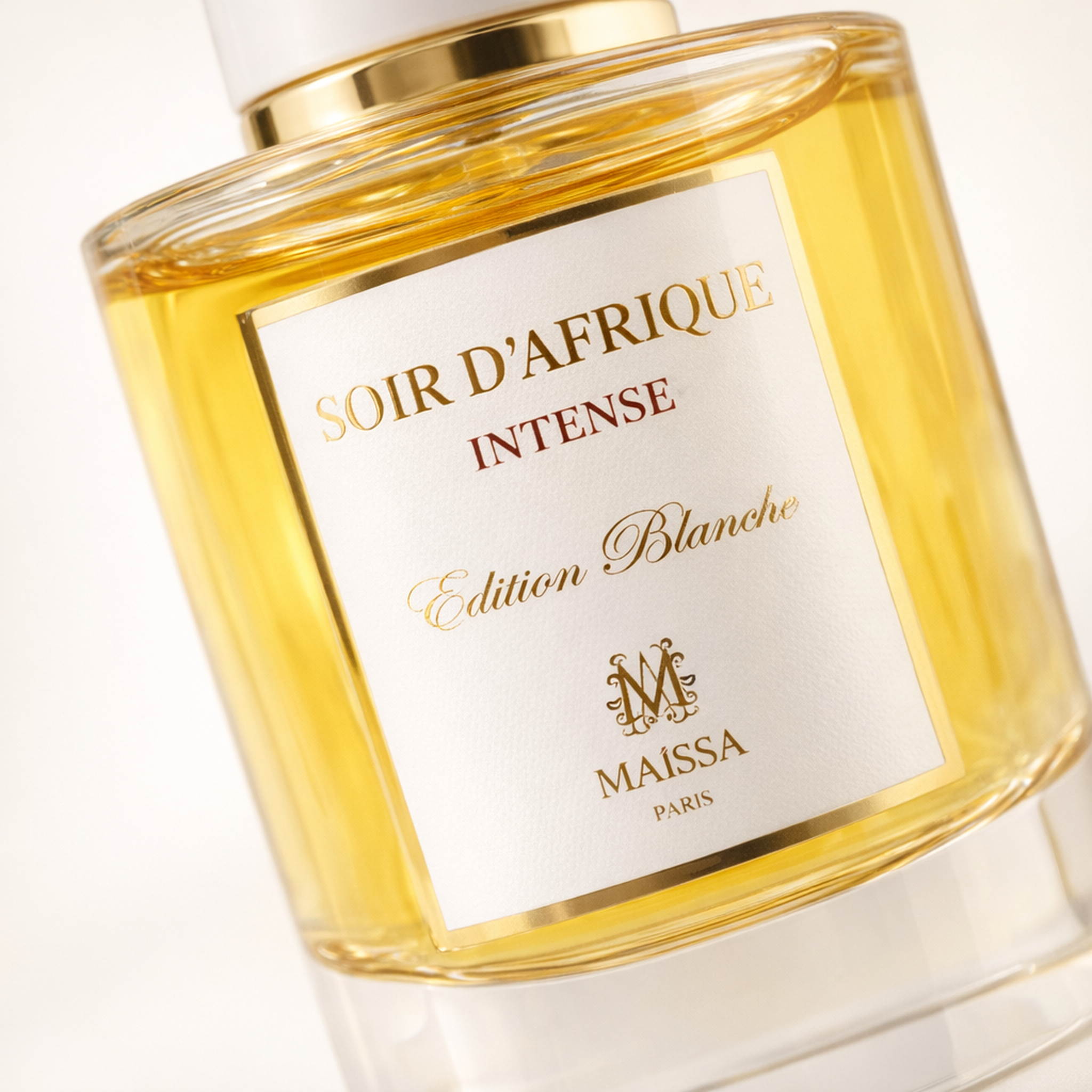 Maissa Soir D'Afrique Intense EDP macro label detail gallery showcase