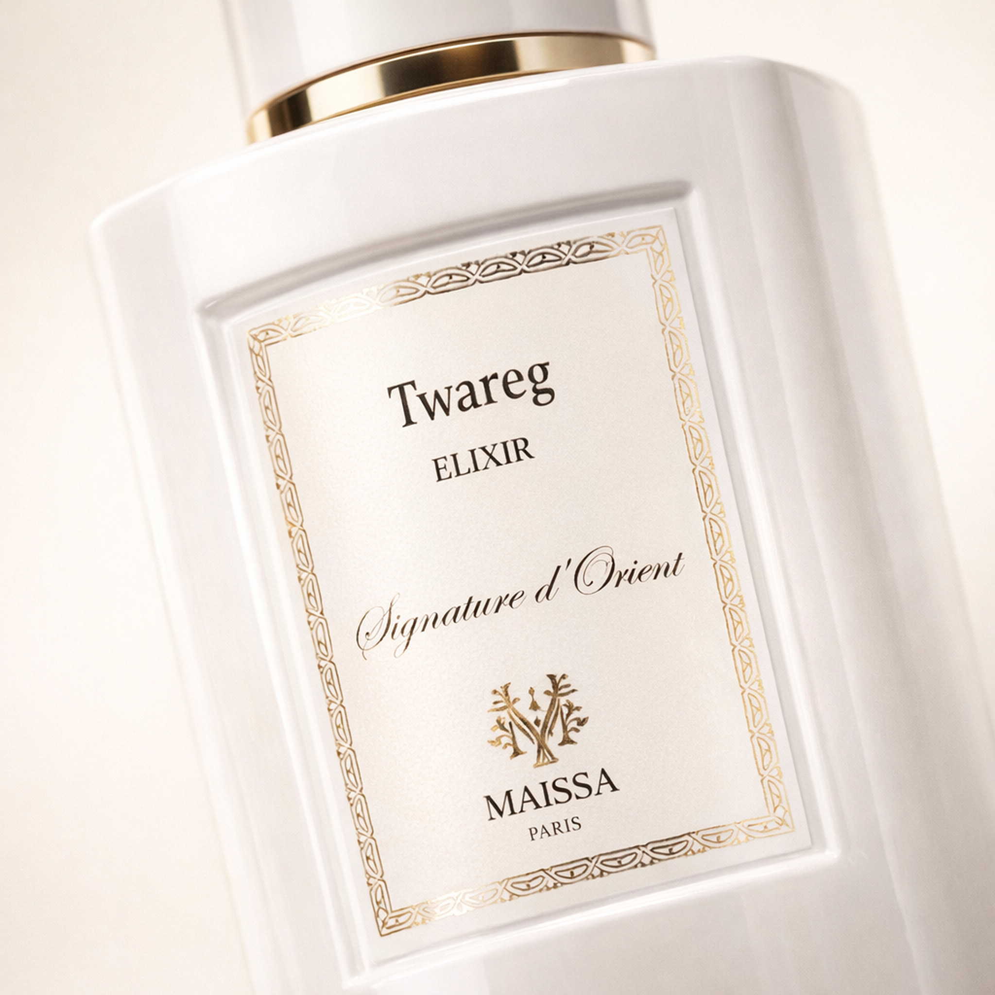 Maissa Twareg Elixir EDP macro label detail gallery showcase