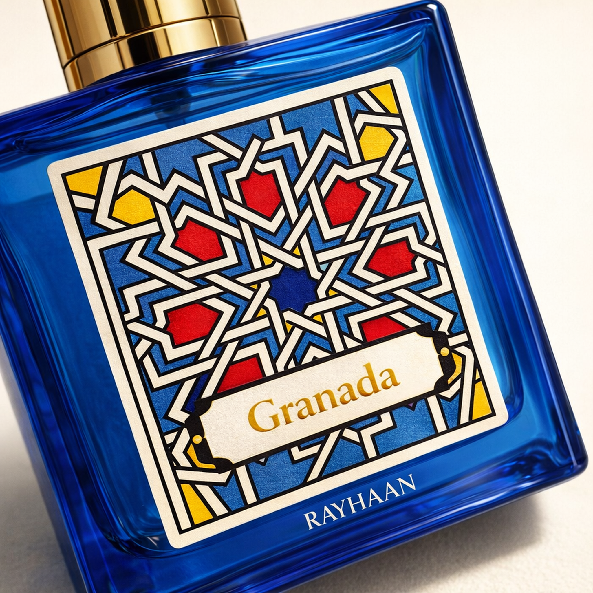 Rayhaan Granada EDP macro label detail gallery showcase
