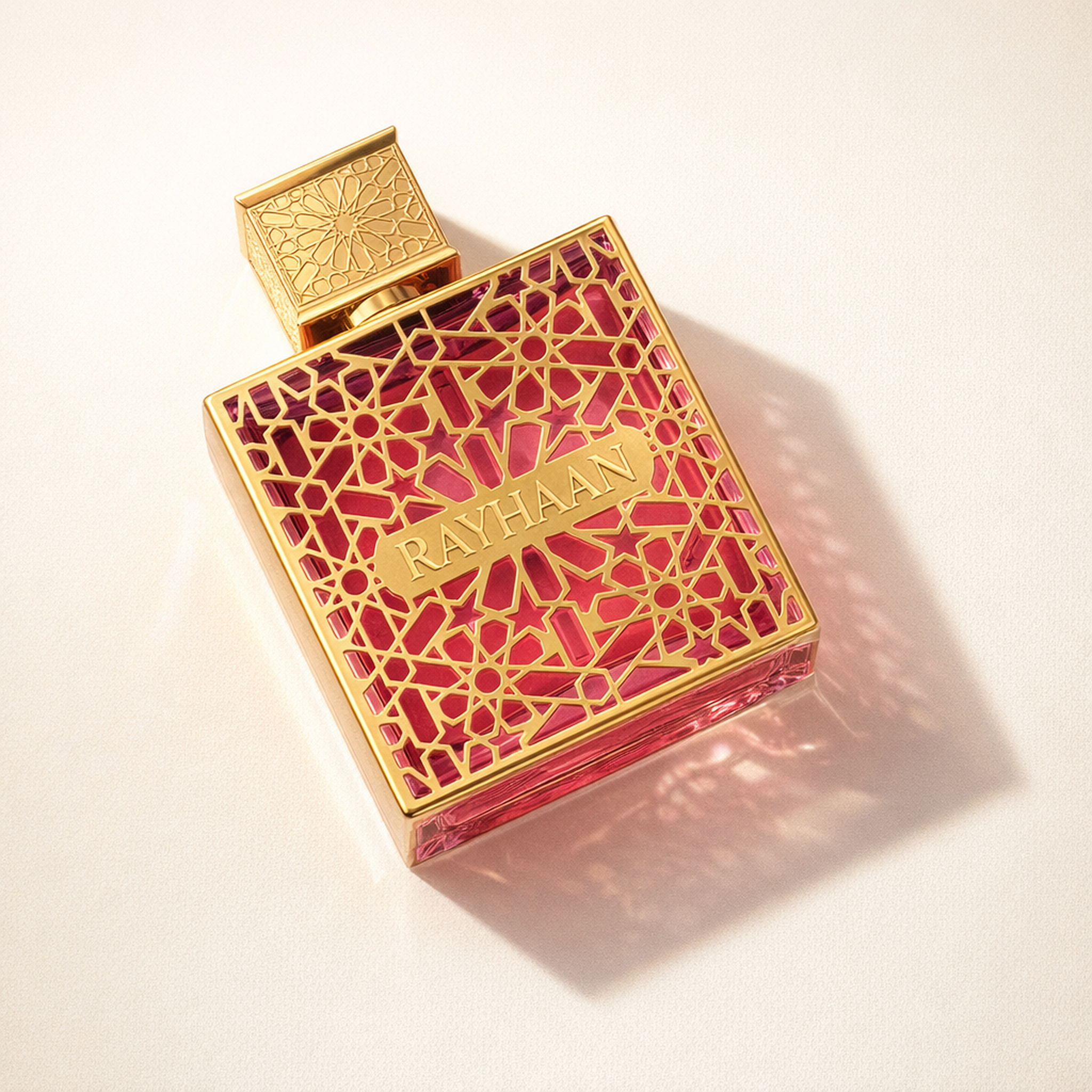Rayhaan Kiss EDP angled still-life gallery showcase