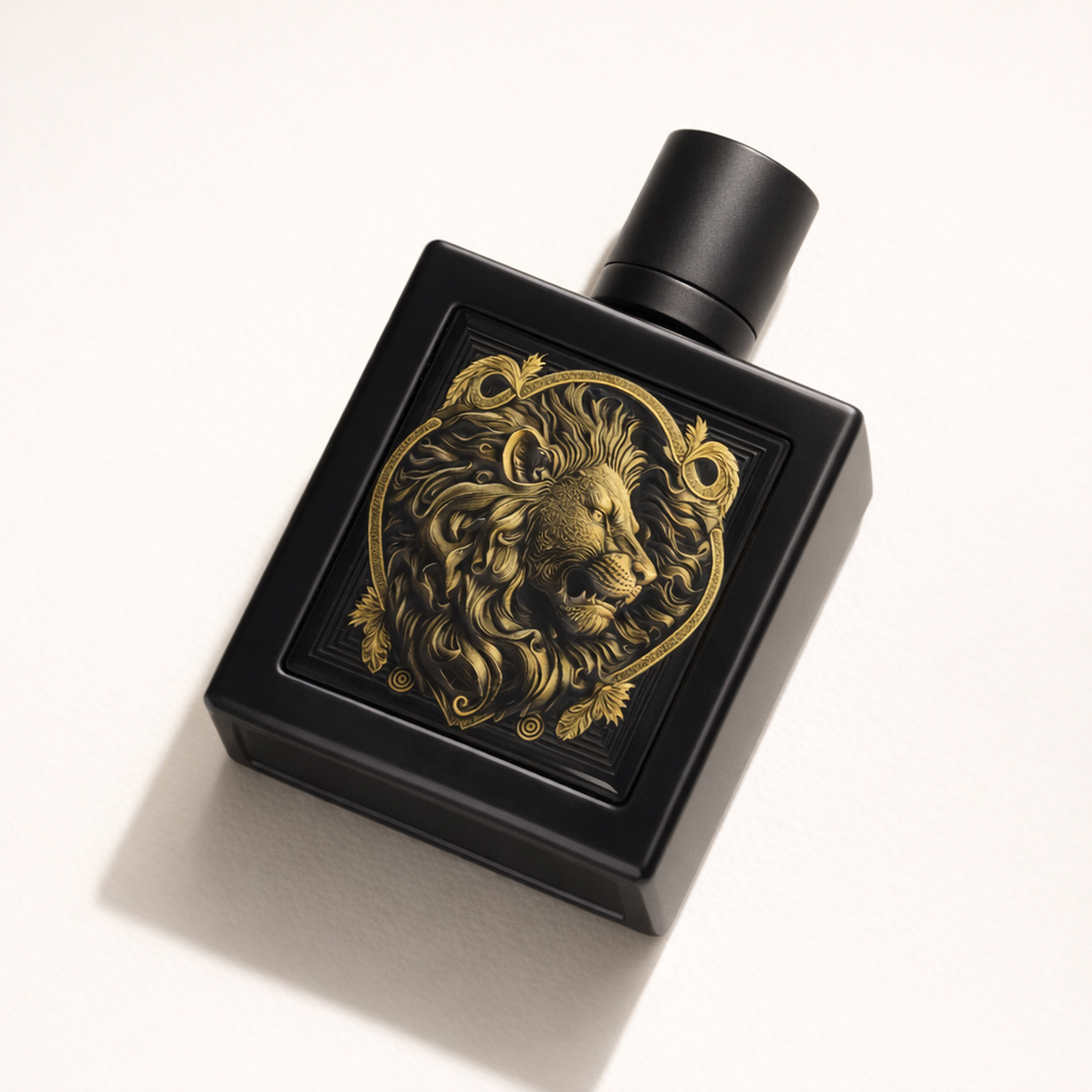 Rayhaan Lion EDP For Men angled still-life gallery showcase
