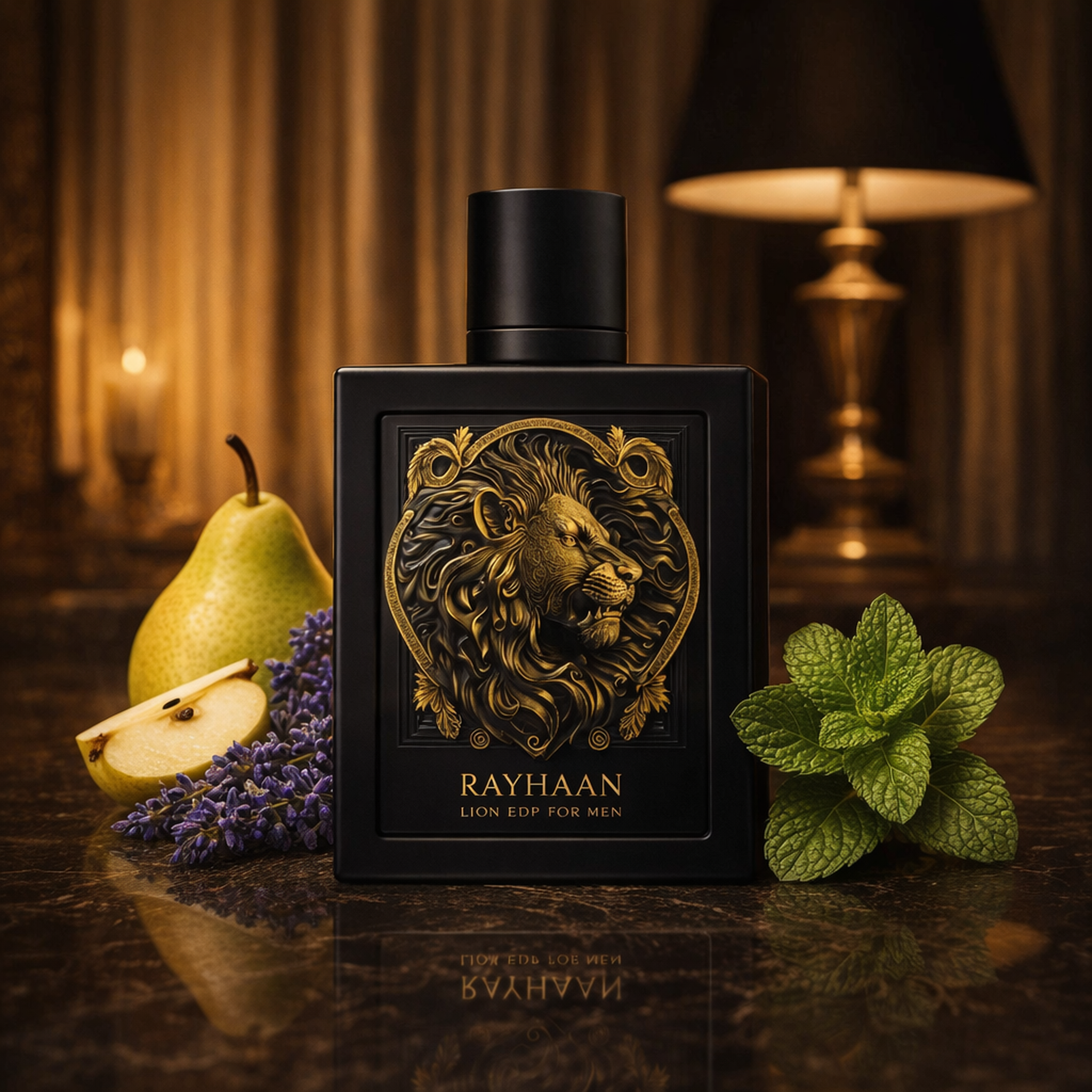 Rayhaan Lion EDP For Men fragrance notes image
