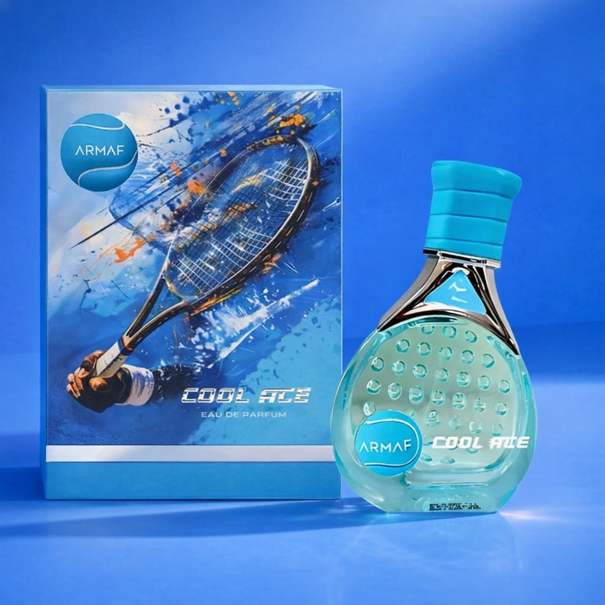 Armaf Cool Ace EDP packaging product shot gallery showcase