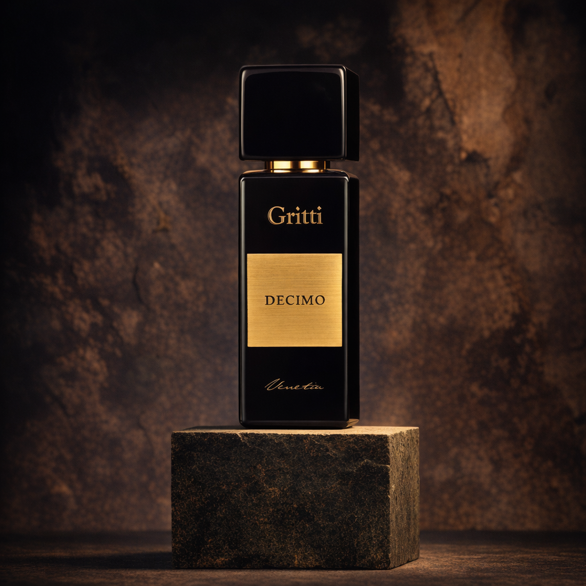 Gritti Decimo EDP For Men upright pedestal gallery showcase