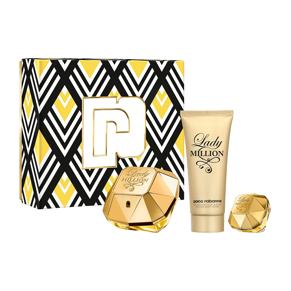 Paco Rabanne Lady Million EDP Lotion Set