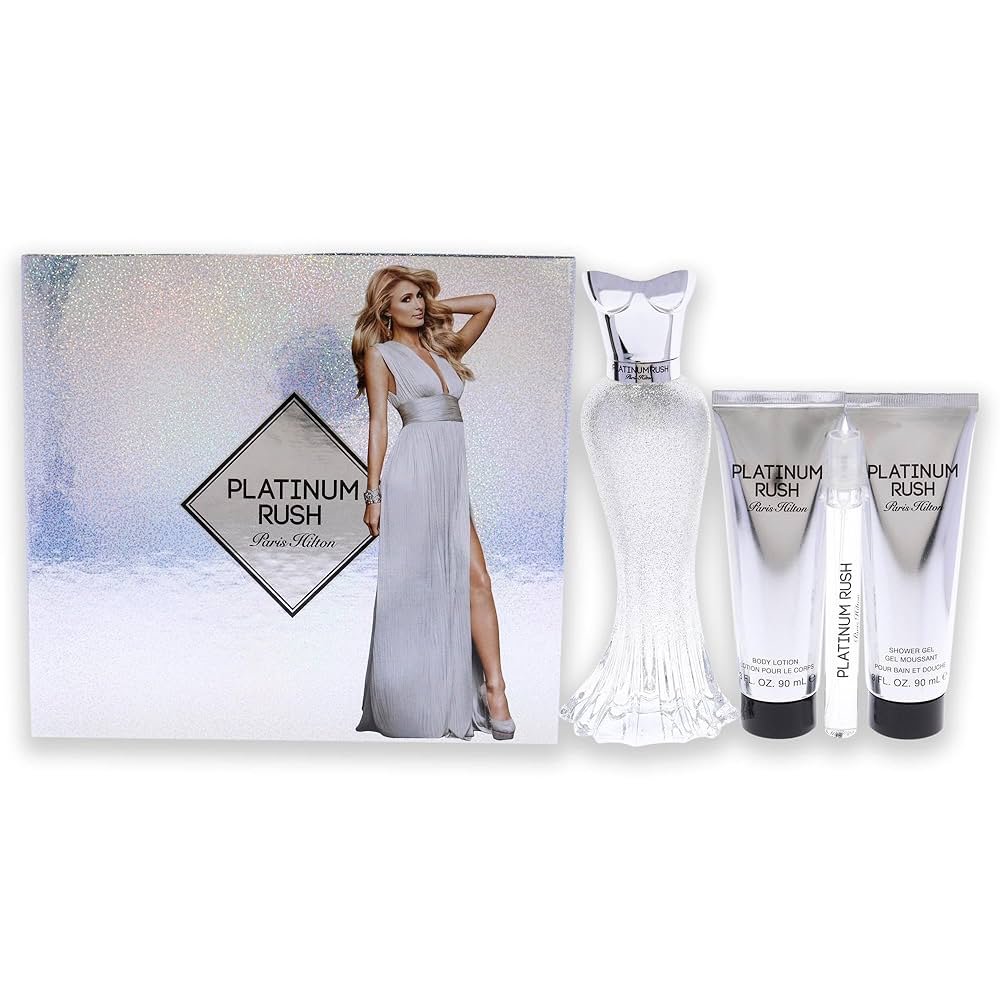 Paris Hilton Platinum Rush EDP For Women Gift Set