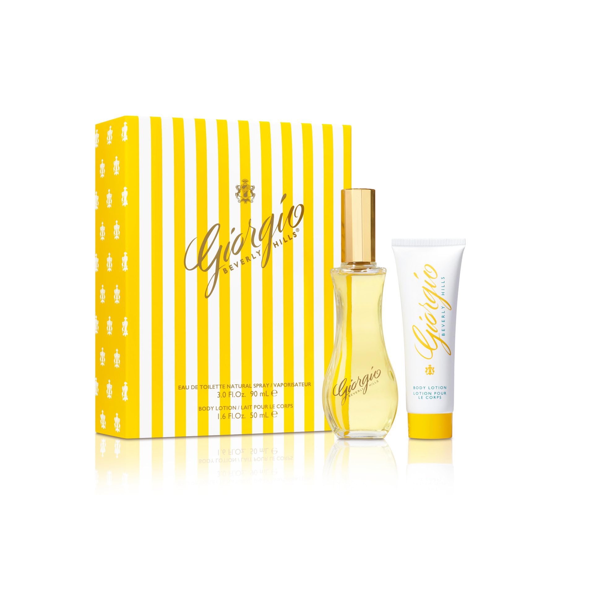 Giorgio Beverly Hills Yellow EDT For Women Gift Set