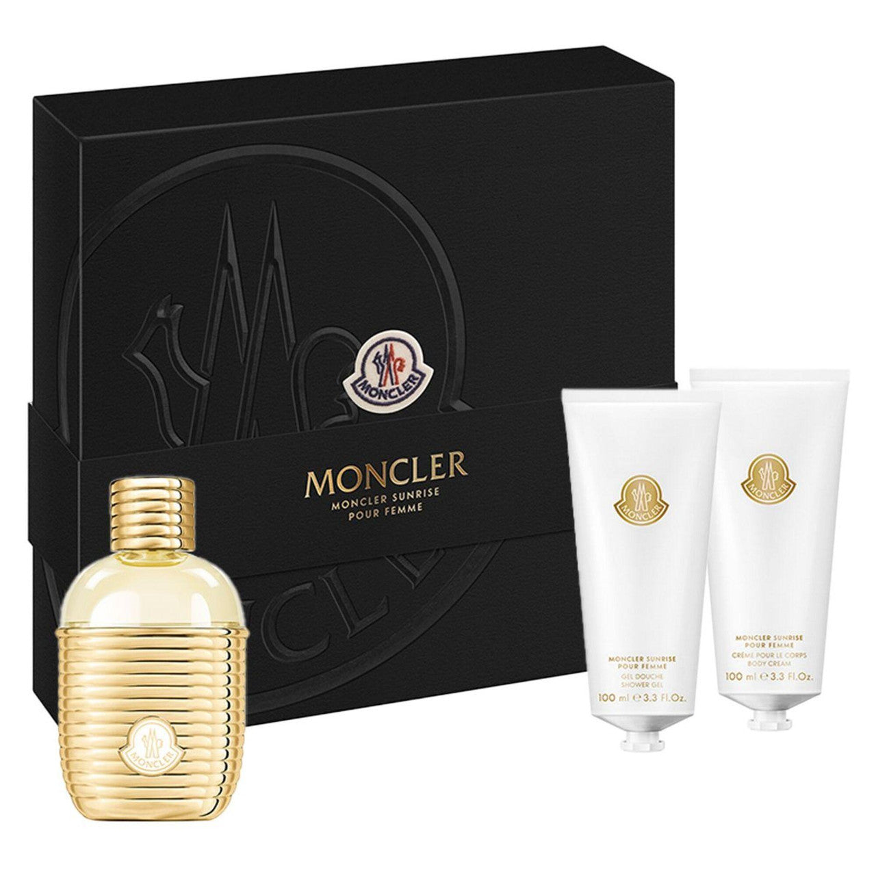 Moncler Sunrise EDP For Women Shower Gel Gift Set