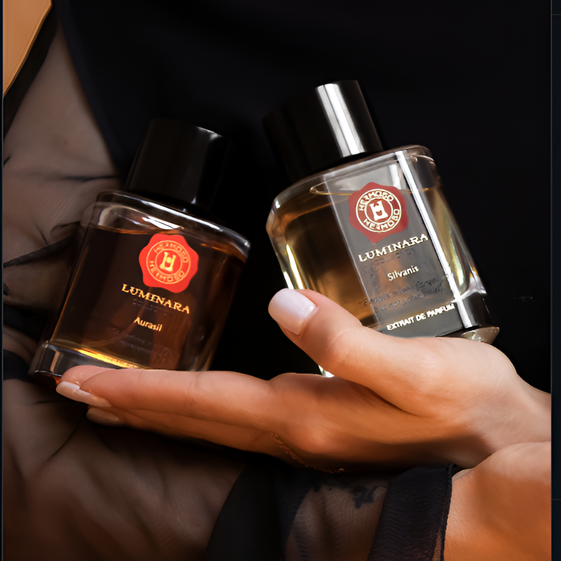 Hermoso Luminara Collection Aurasil Extrait de Parfum