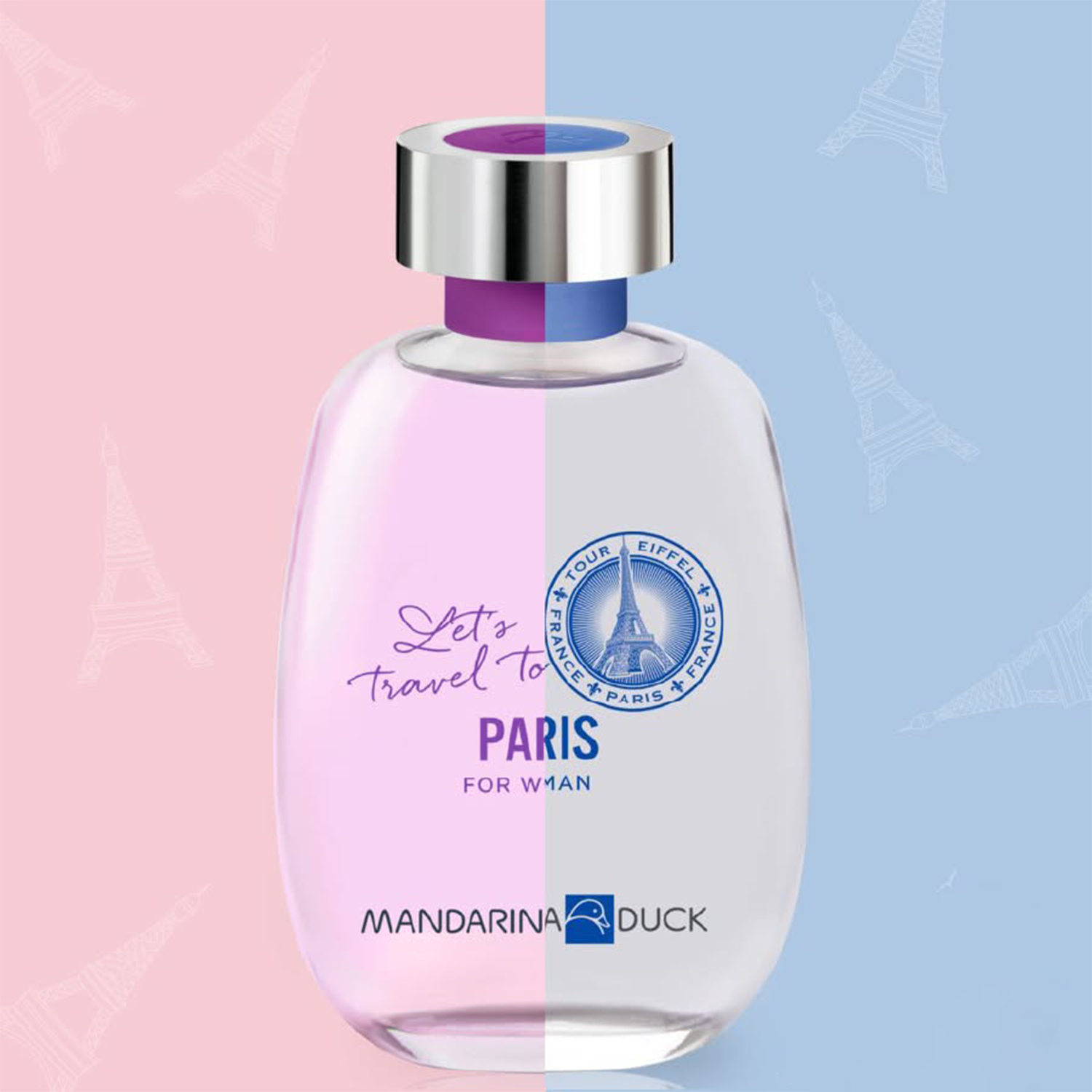 Mandarina Duck Let's Travel To Paris Gift Set for Him