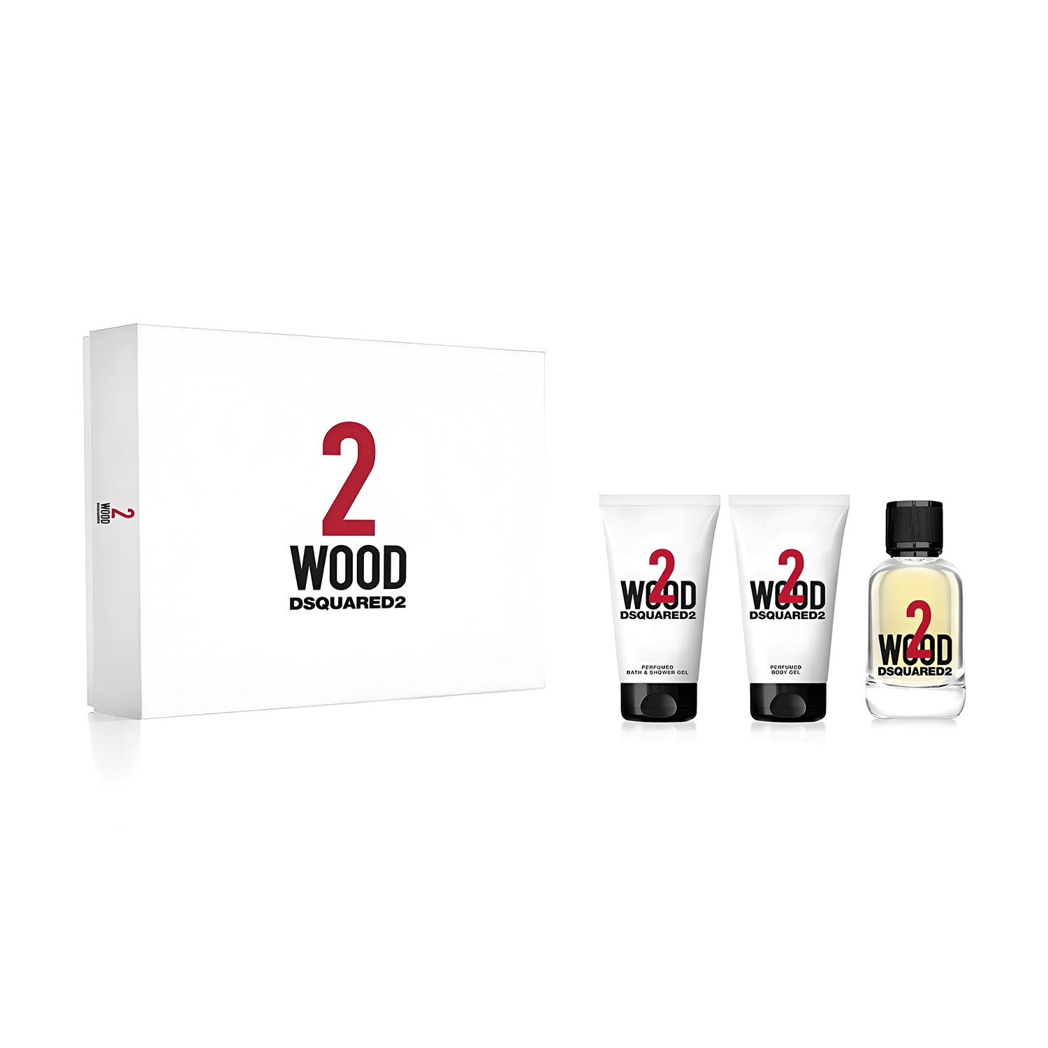 DSQUARED² Wood 2 EDT Body Gel & Shower Set for Men | My Perfume Shop