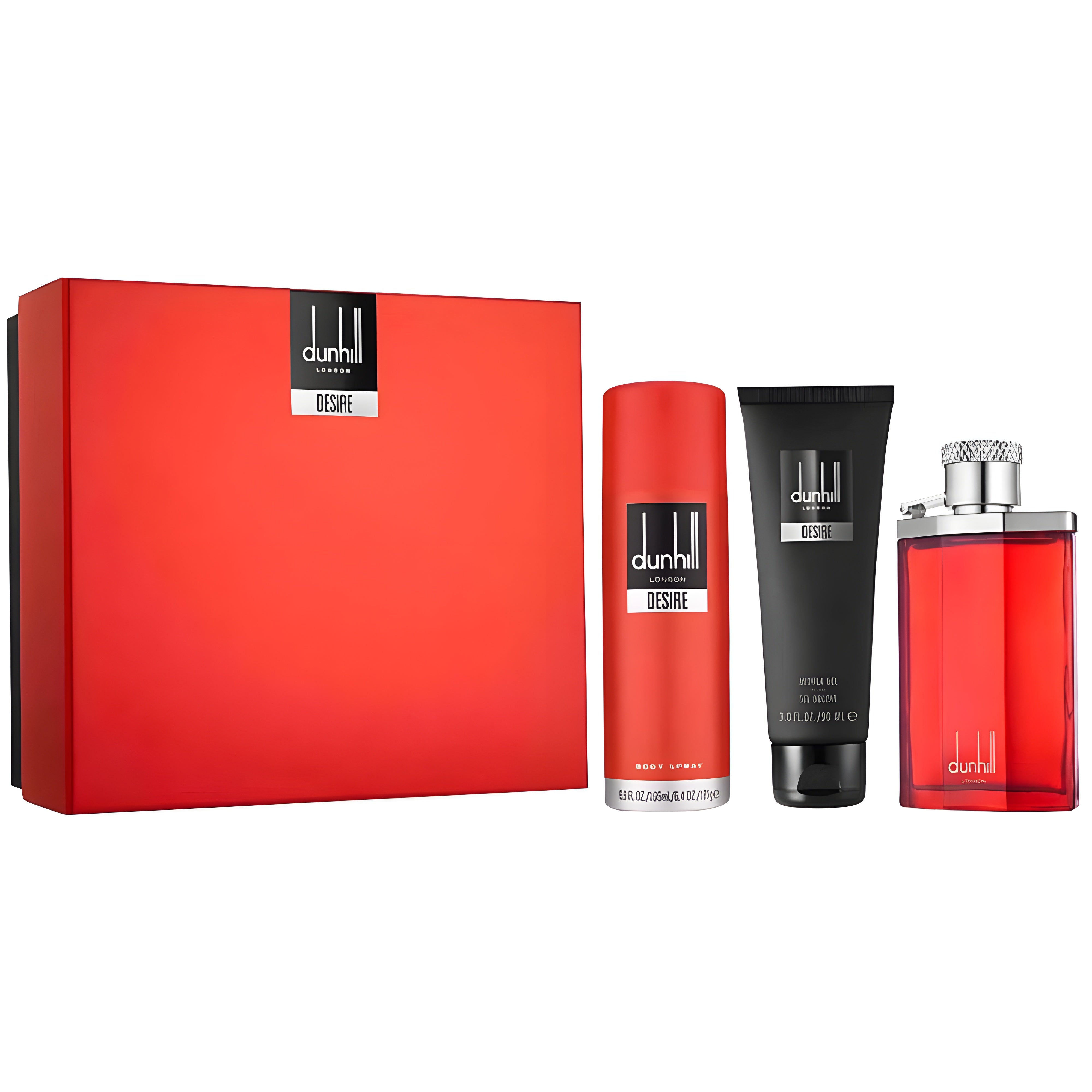 Dunhill Desire Red EDT Body Spray Travel Set | My Perfume Shop Australia