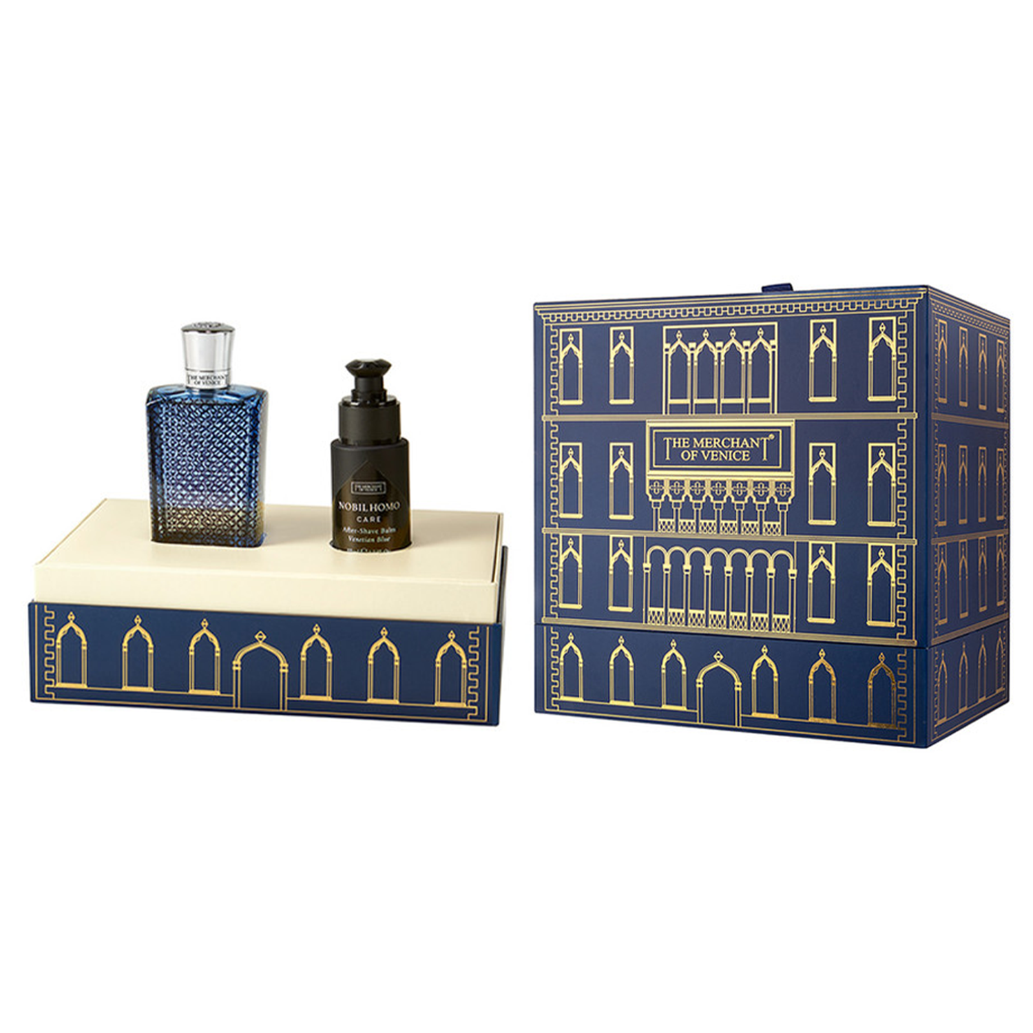 The Merchant Of Venice Venetian Blue EDP For Men Gift Set