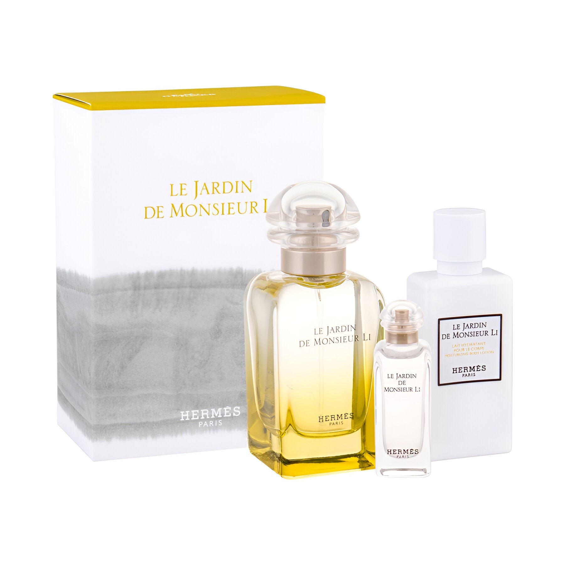 Hermes Le Jardin De Monsieur Li EDT Body Lotion Set for Men | My Perfume Shop