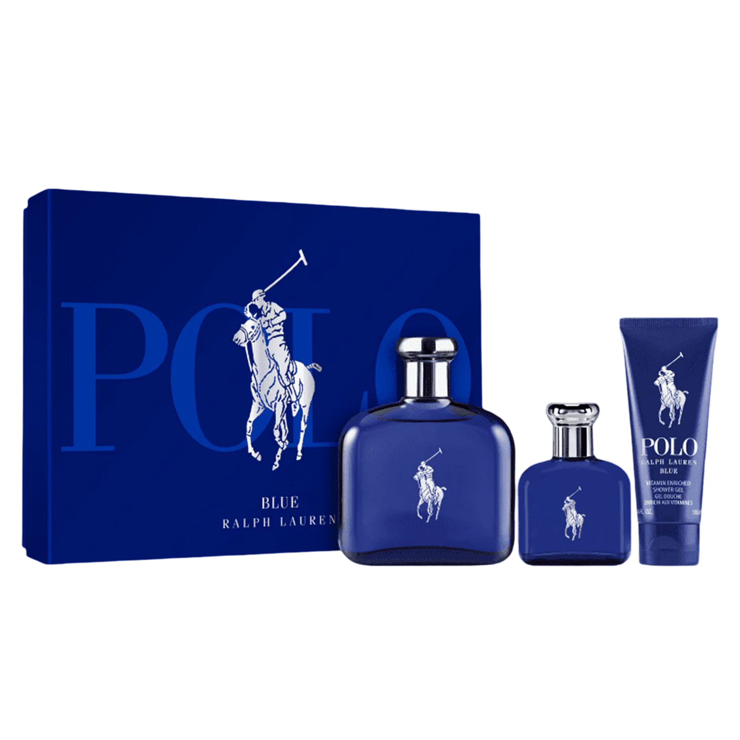 Ralph Lauren Polo Blue EDP For Men Shower Gel Gift Set