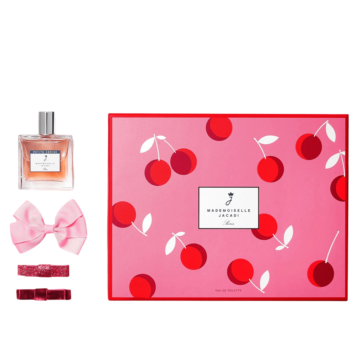 Jacadi Mademoiselle Petite Cerise EDT Hair Clips Set for Women | My Perfume Shop
