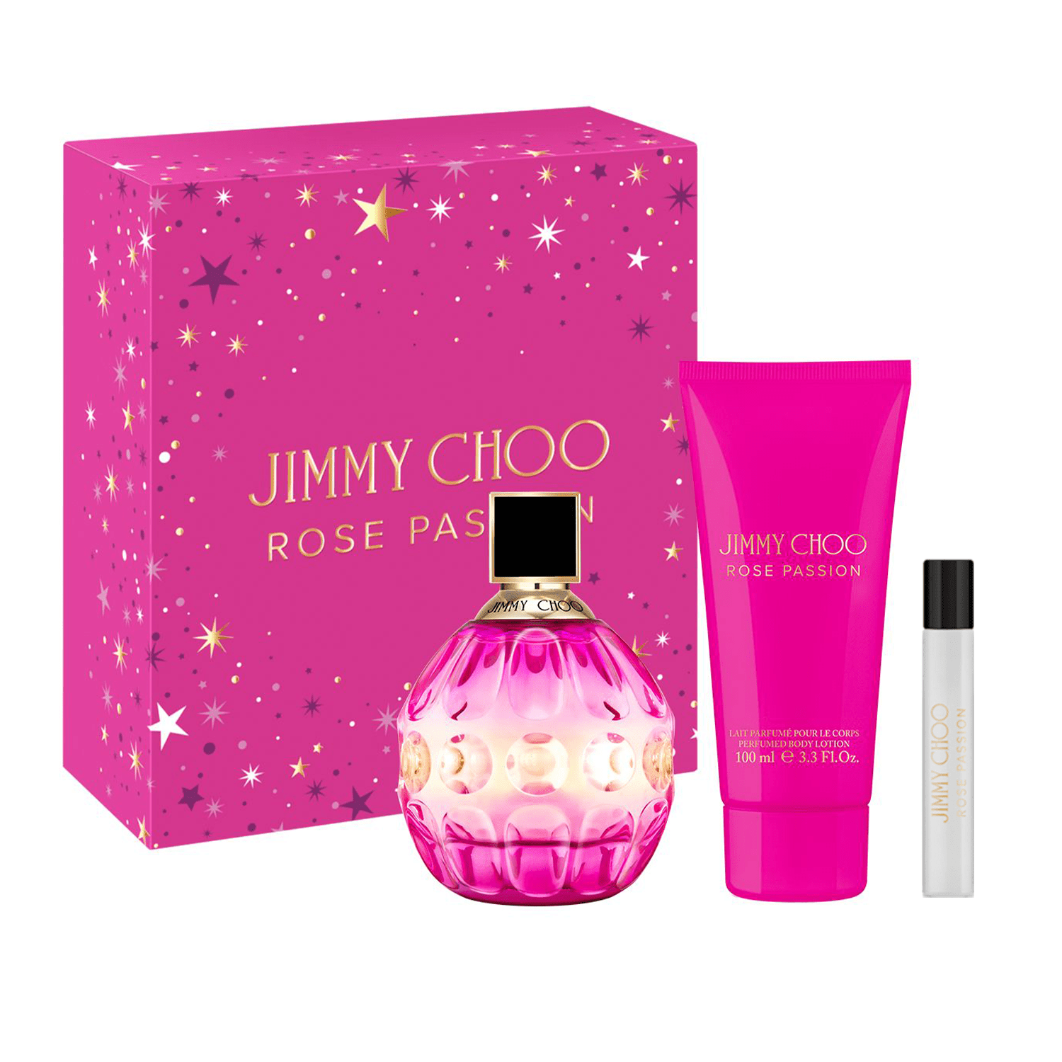 Jimmy Choo Rose Passion EDP Body Lotion Set for Women | My Perfume Shop