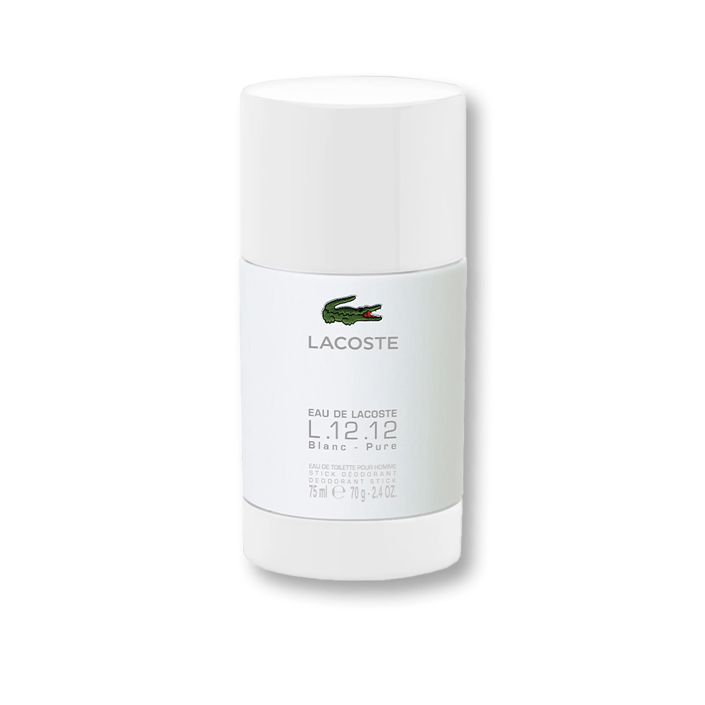 Lacoste Eau De Lacoste L.12.12 White Deodorant Stick | My Perfume Shop Australia