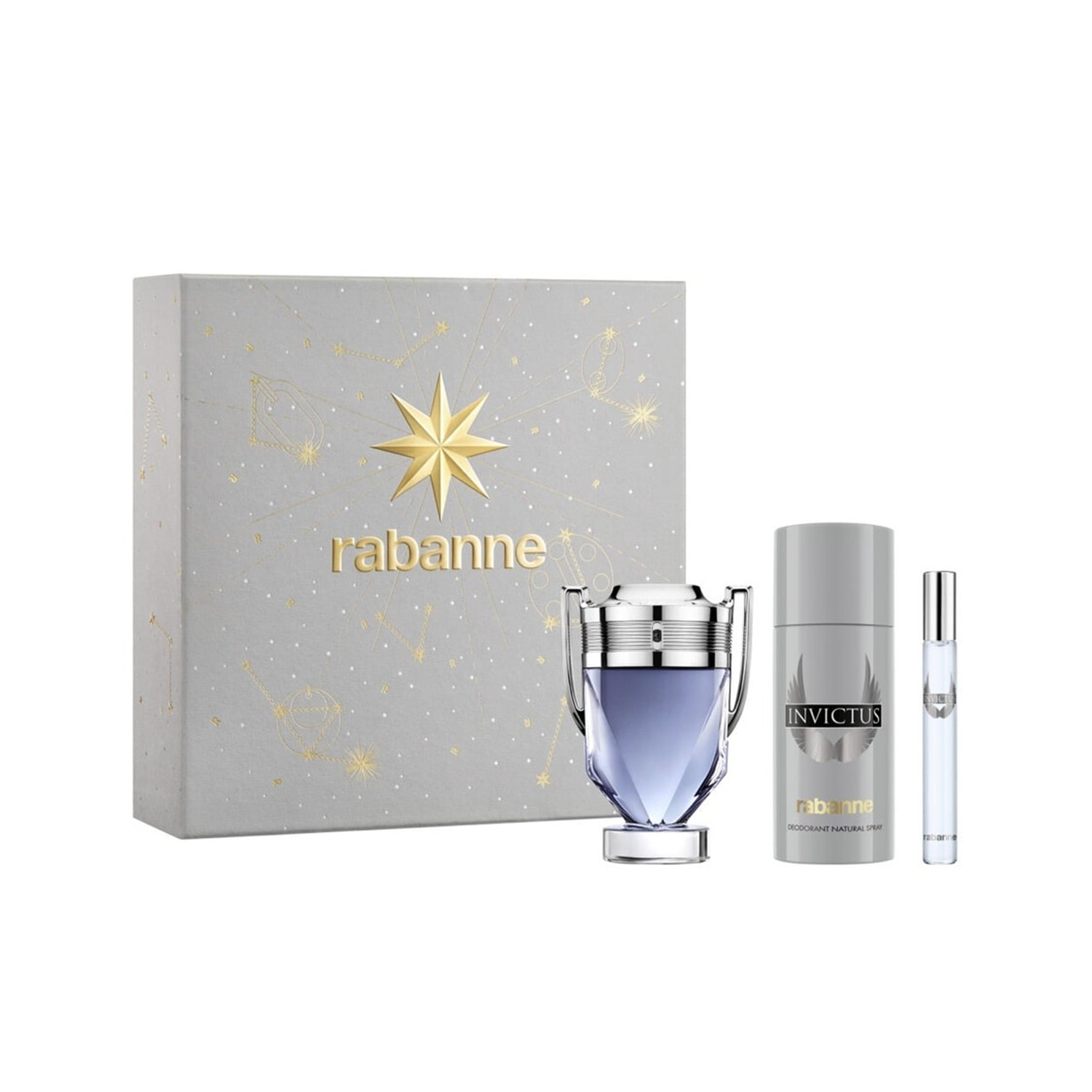Paco Rabanne Invictus 3-Piece Gift Set for Him