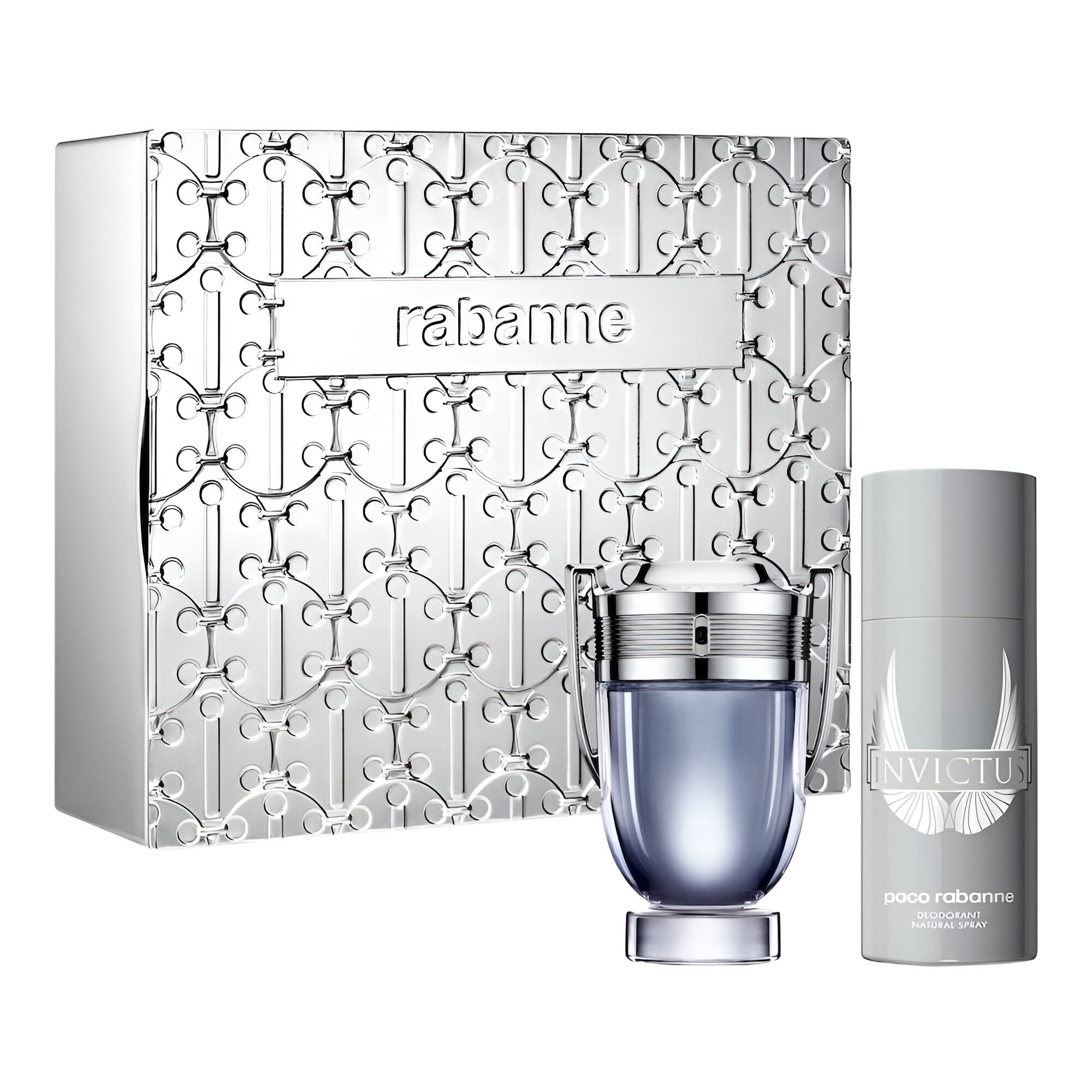 Paco Rabanne Invictus EDT Deodorant Spray Set for Men | My Perfume Shop