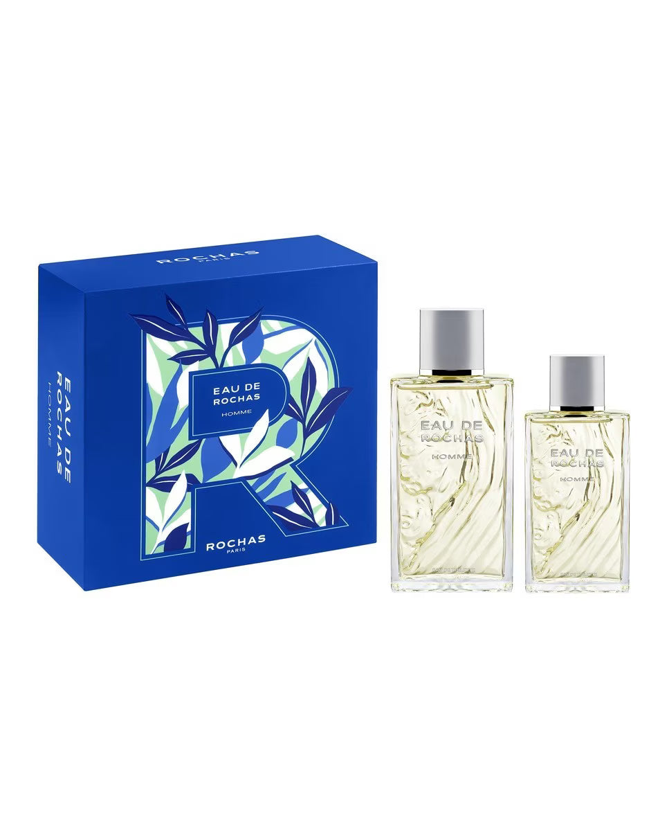Rochas Eau De Rochas Homme EDT For Men Gift Set