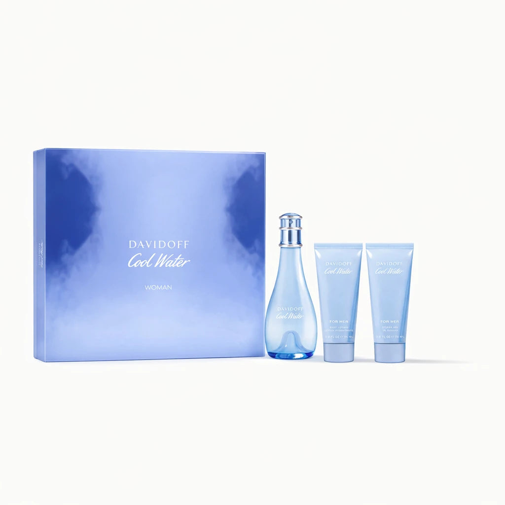 Davidoff Cool Water EDT For Women Shower Gel Gift Set OpenAI studio hero