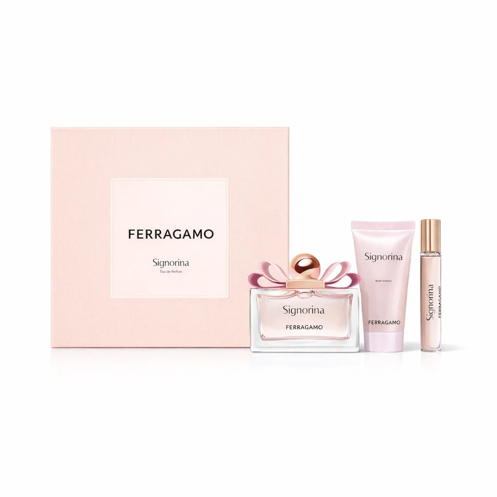Salvatore Ferragamo Signorina EDP For Women Travel Gift Set OpenAI studio hero