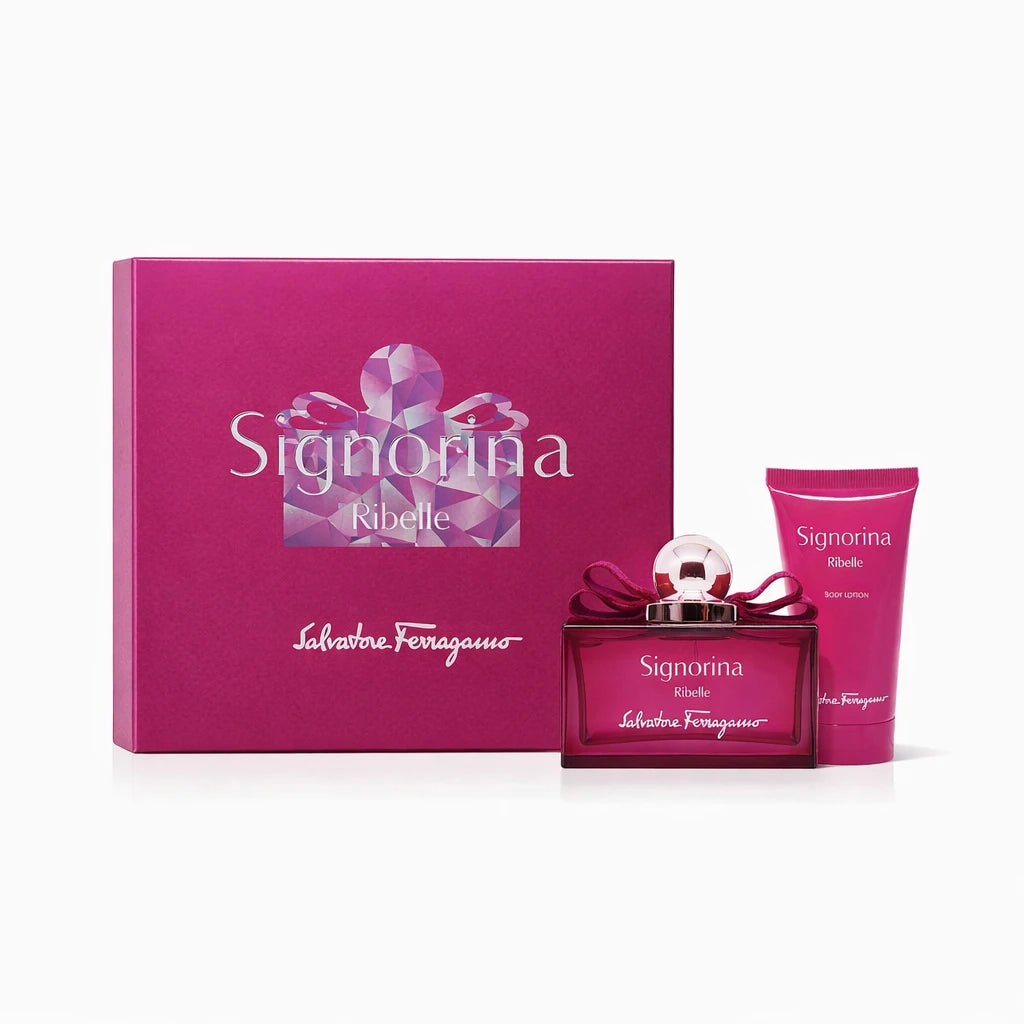 Salvatore Ferragamo Signorina Ribelle EDP Gift Set OpenAI studio hero