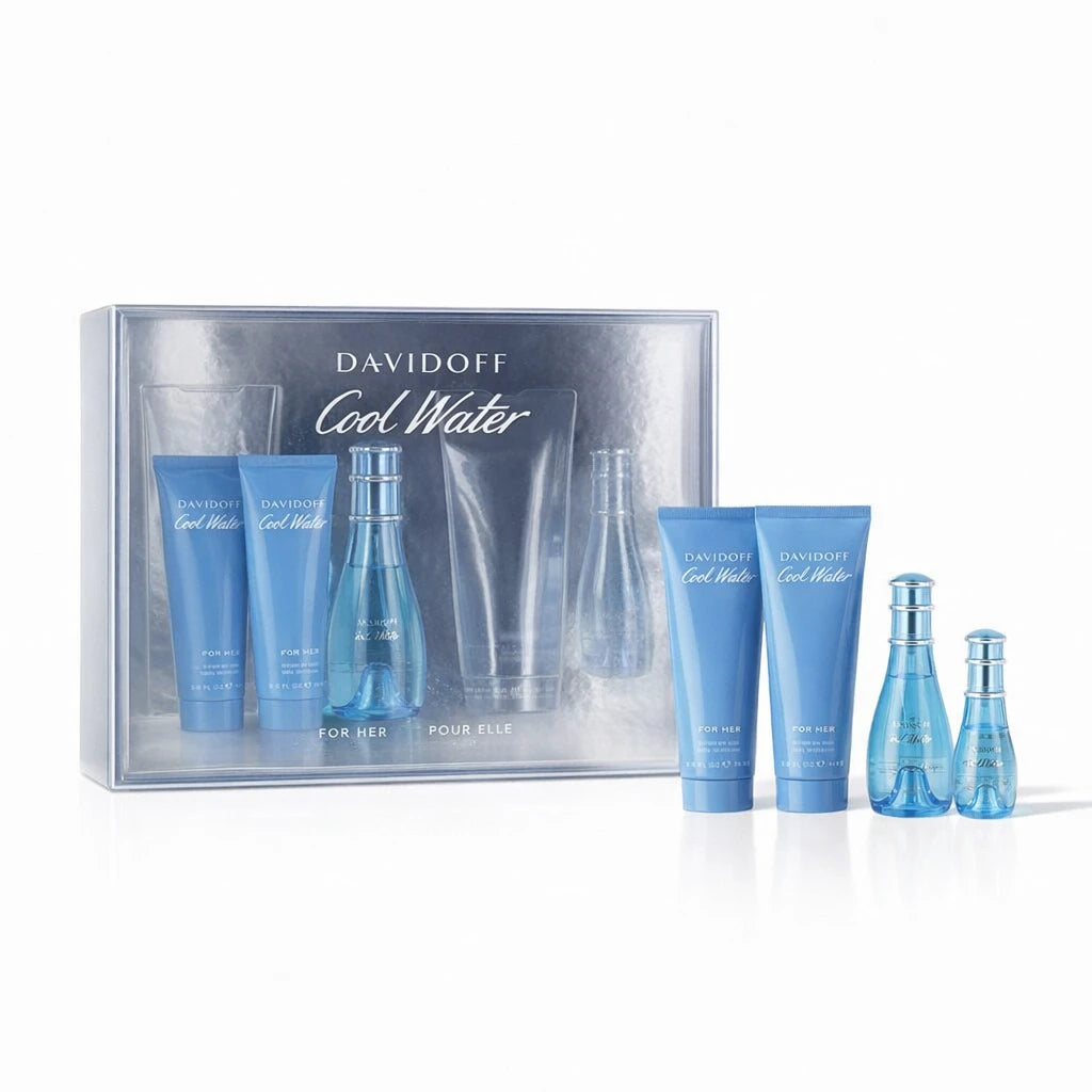 Davidoff Cool Water Women Gift Set for Her standardized gift set hero image