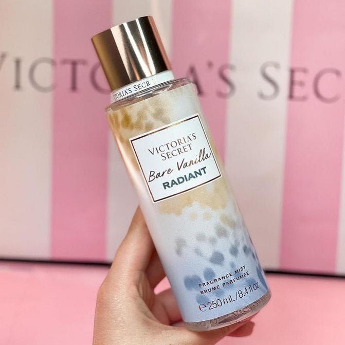 Victoria's Secret Bare Vanilla Radiant Body Mist | My Perfume Shop Australia