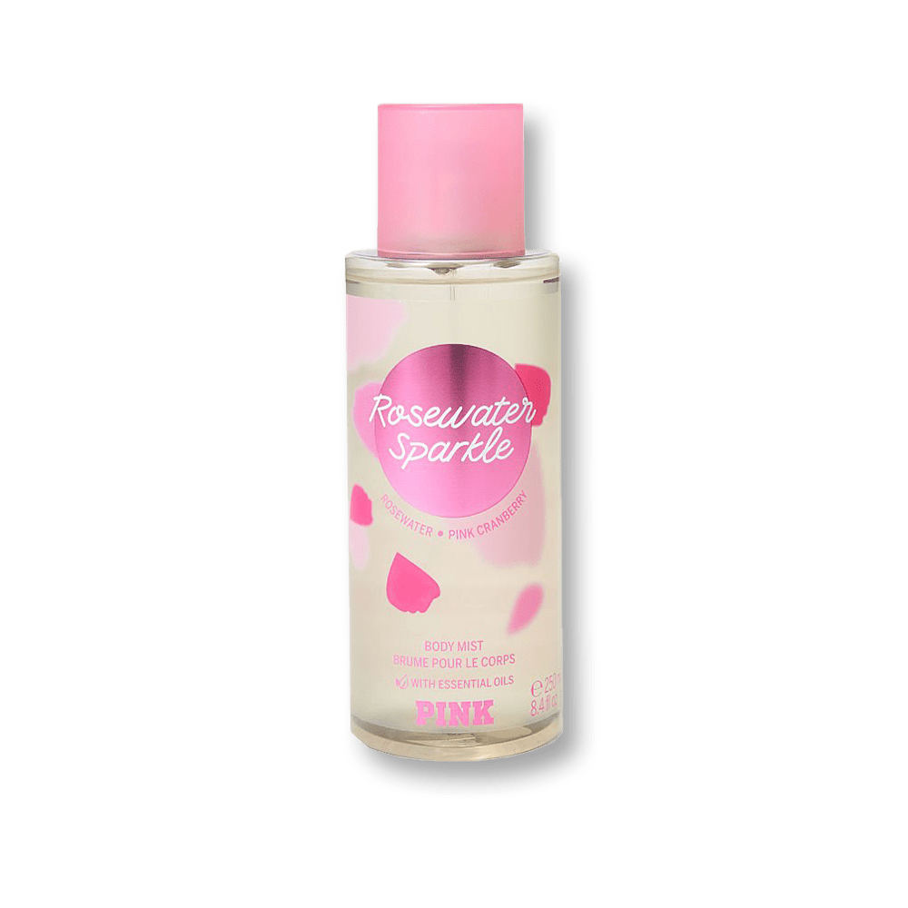 Victoria's Secret Pink Rosewater Sparkle Body Mist | My Perfume Shop Australia