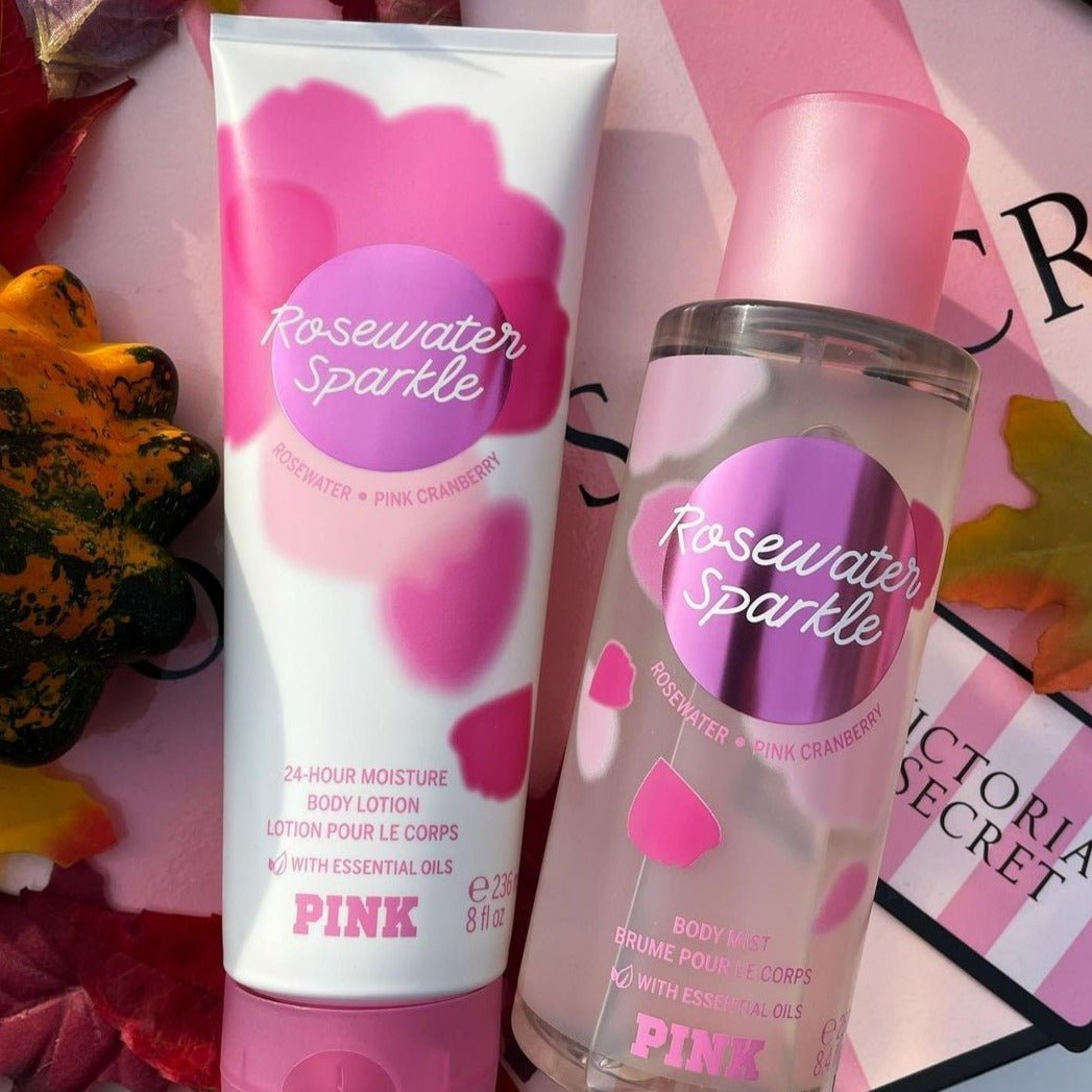 Victoria's Secret Pink Rosewater Sparkle Body Mist | My Perfume Shop Australia