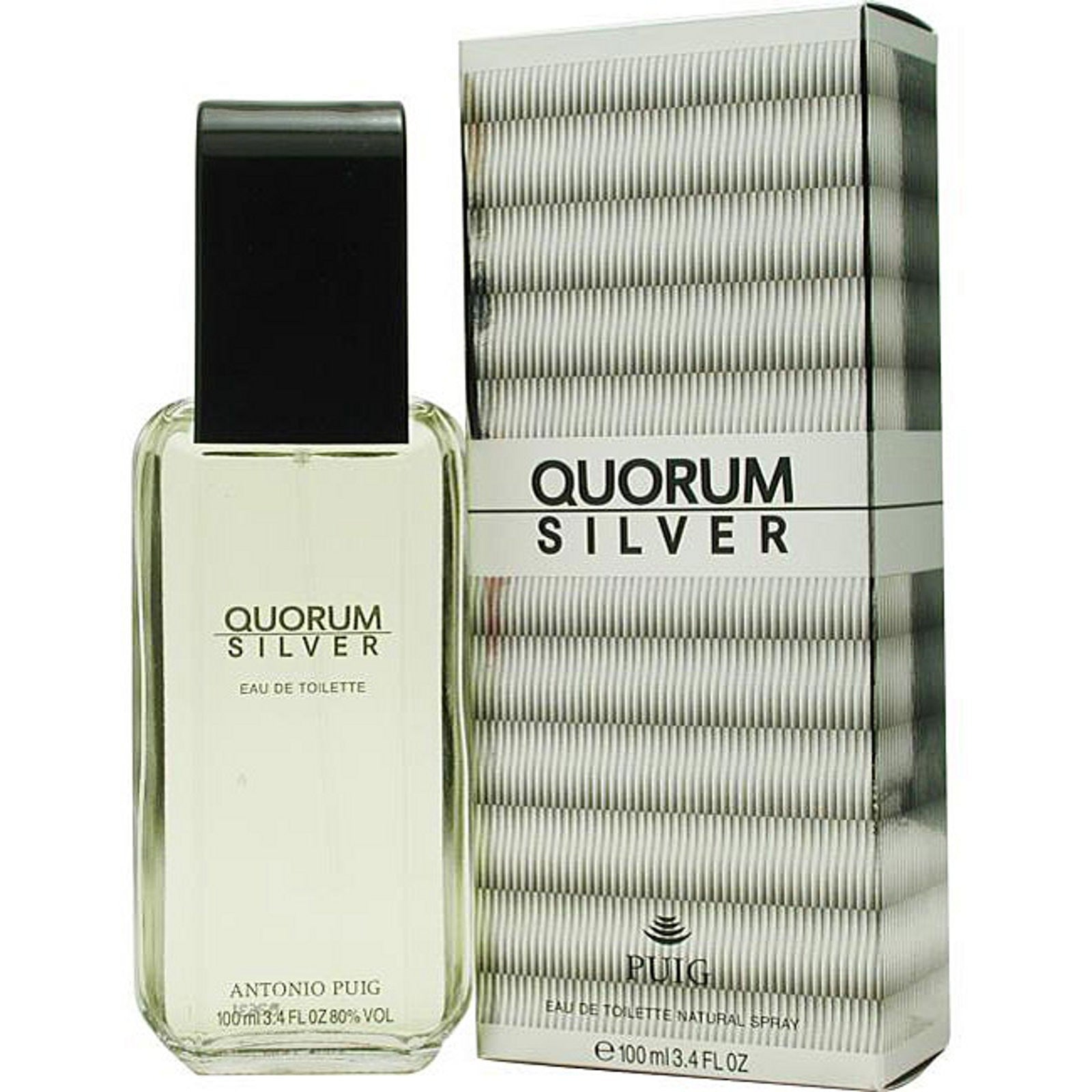 Antonio Puig Quorum Silver EDT For Men | My Perfume Shop Australia