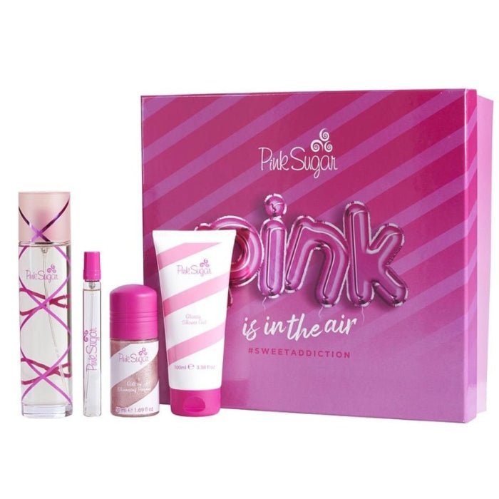 Aquolina Pink Sugar Pink Is In The Air Fragrance Body Care Set | My Perfume Shop Australia