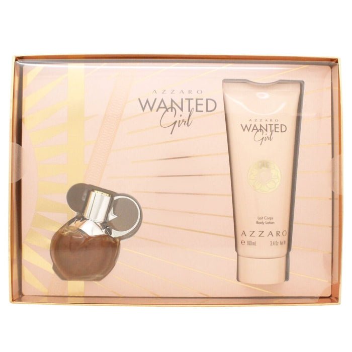 Azzaro Wanted Girl EDP Body Lotion Set | My Perfume Shop Australia
