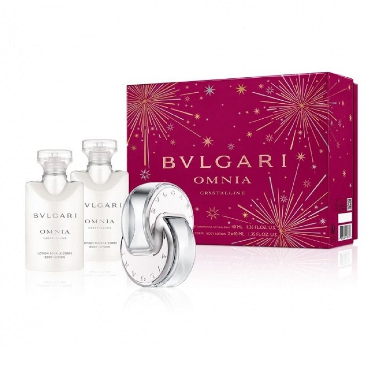 Bvlgari Omnia Crystalline EDT Body Lotion Set | My Perfume Shop Australia