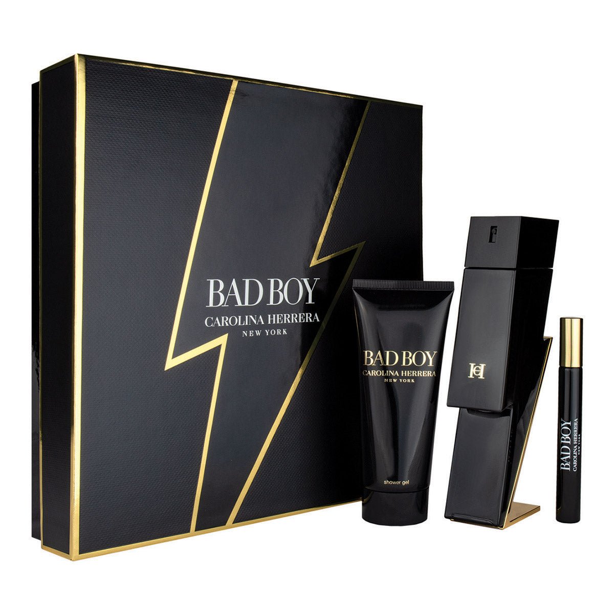 Carolina Herrera Bad Boy EDT Deluxe Gift Set | My Perfume Shop Australia
