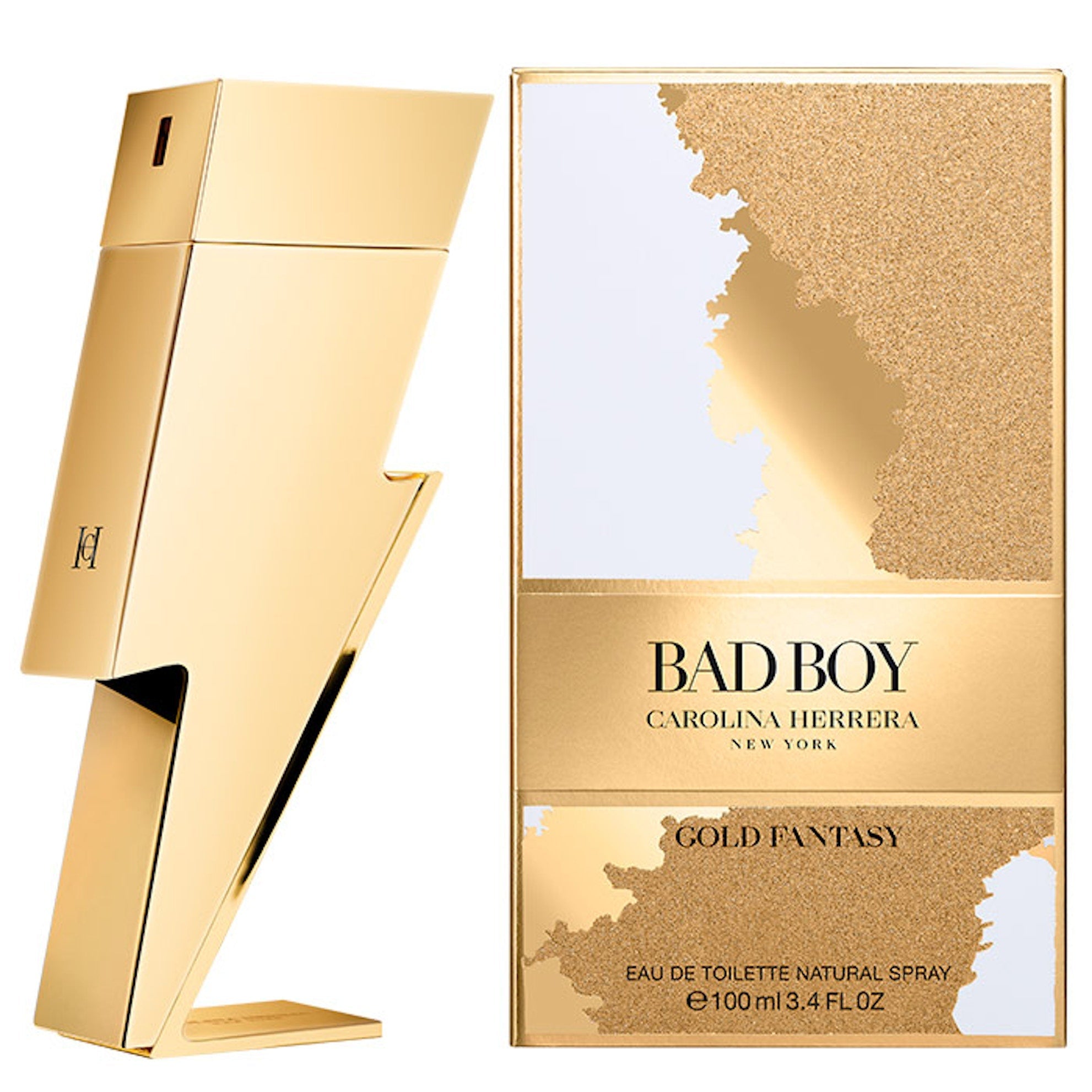 Carolina Herrera Bad Boy Gold Fantasy EDT | My Perfume Shop Australia