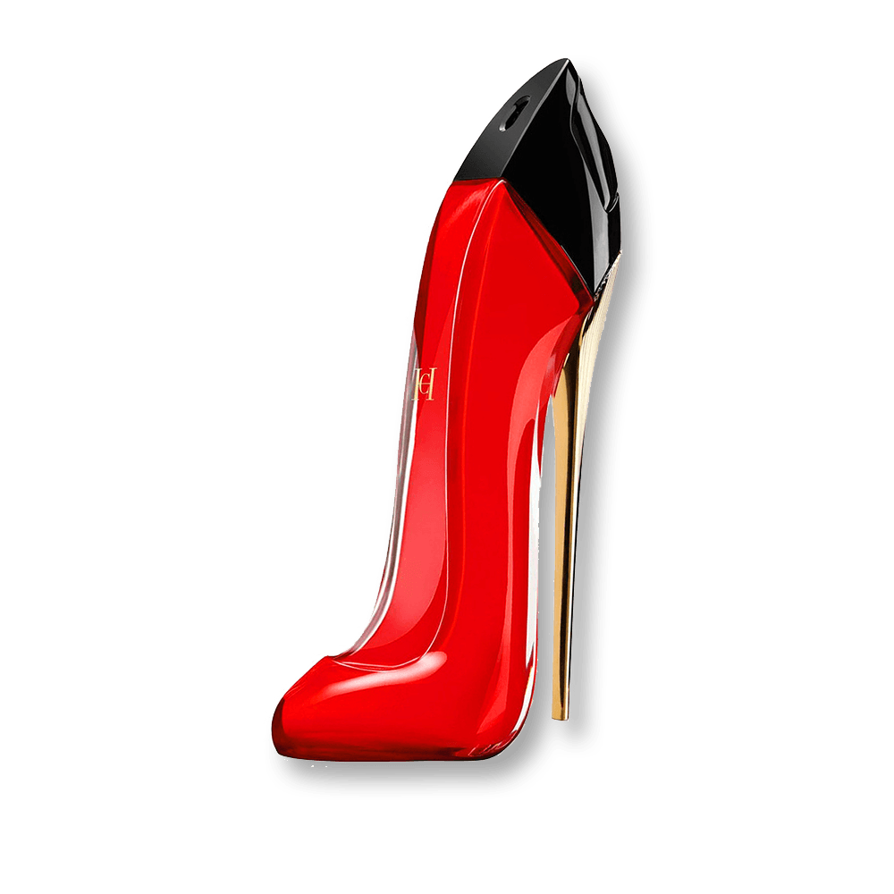 Perfume with top high heel
