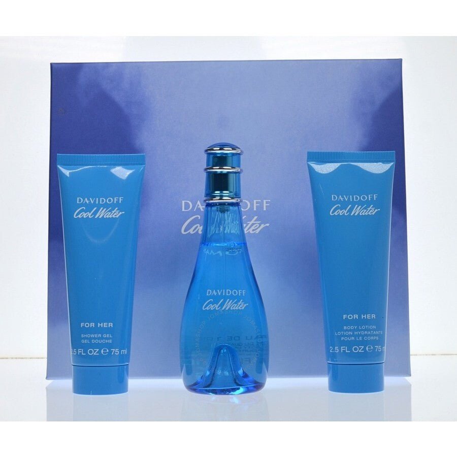 Davidoff Cool Water Woman Essence Trio Set | My Perfume Shop Australia